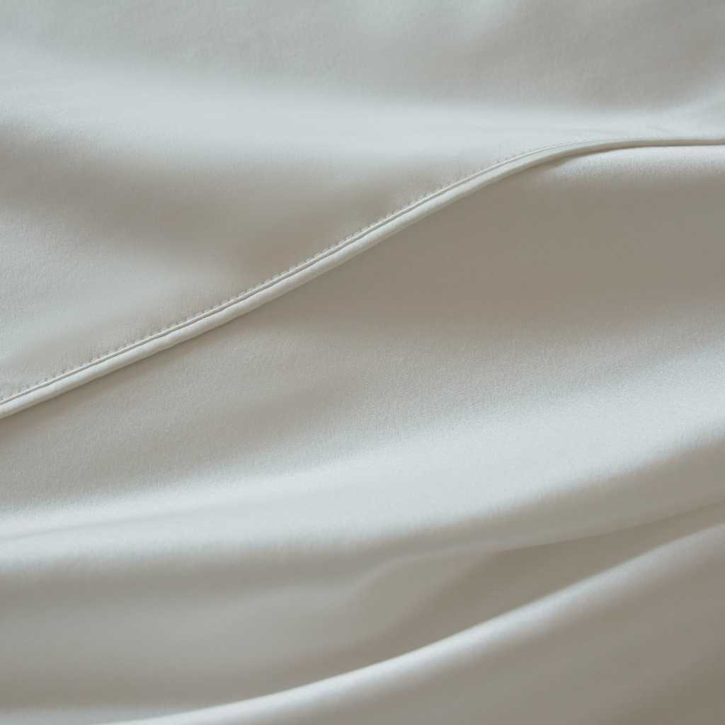 Charmeuse Silk Flat Sheet - Machine Washable
