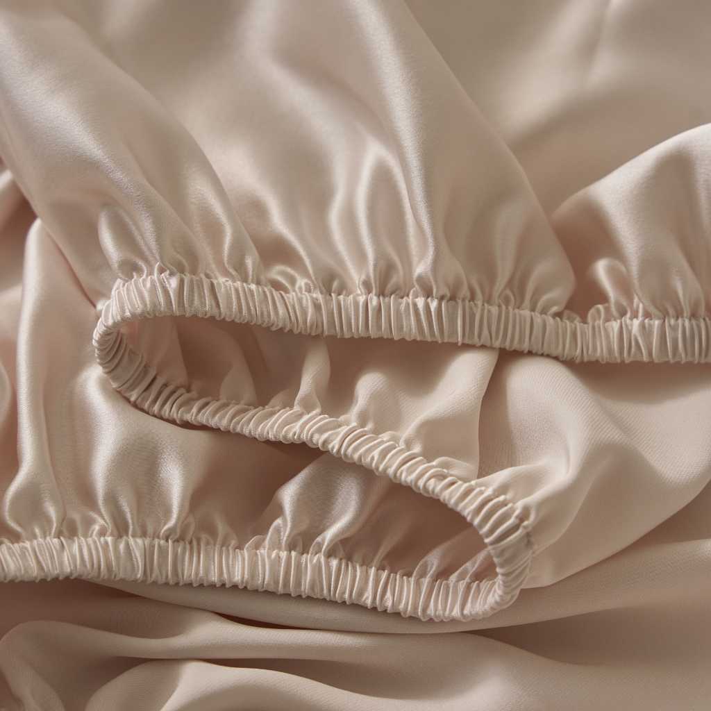 Charmeuse Silk Fitted Sheet - Machine Washable