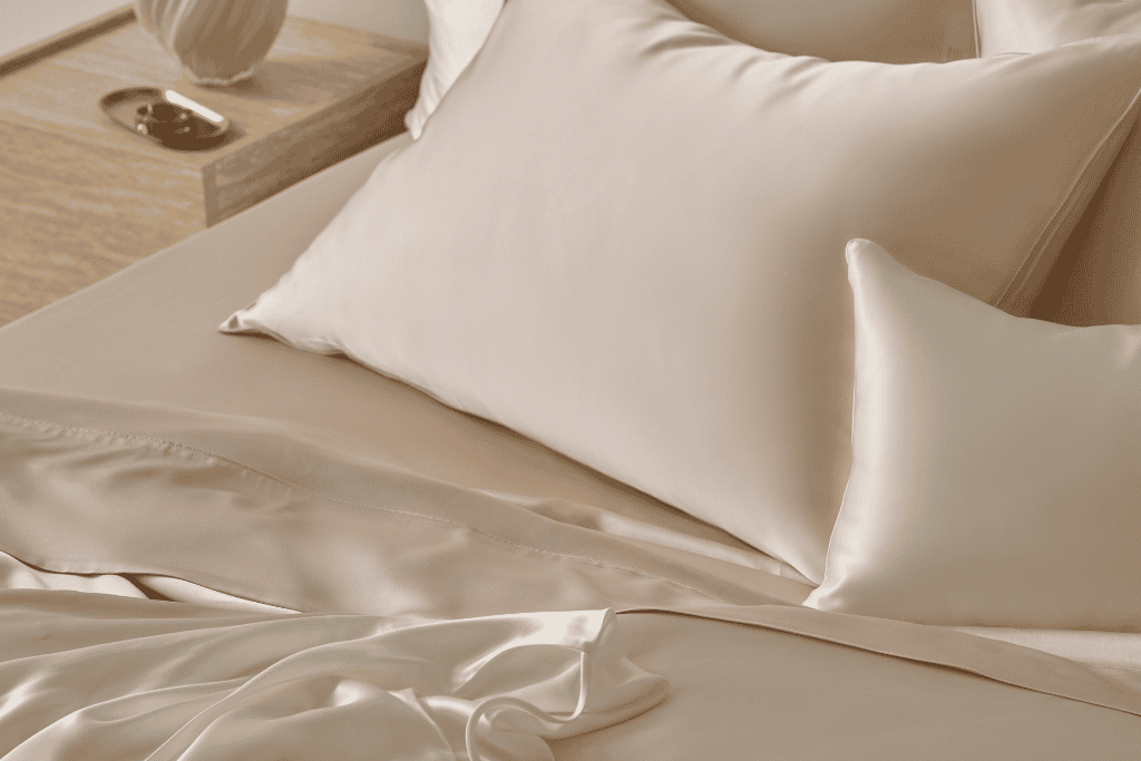 Charmeuse Silk Fitted Sheet - Machine Washable