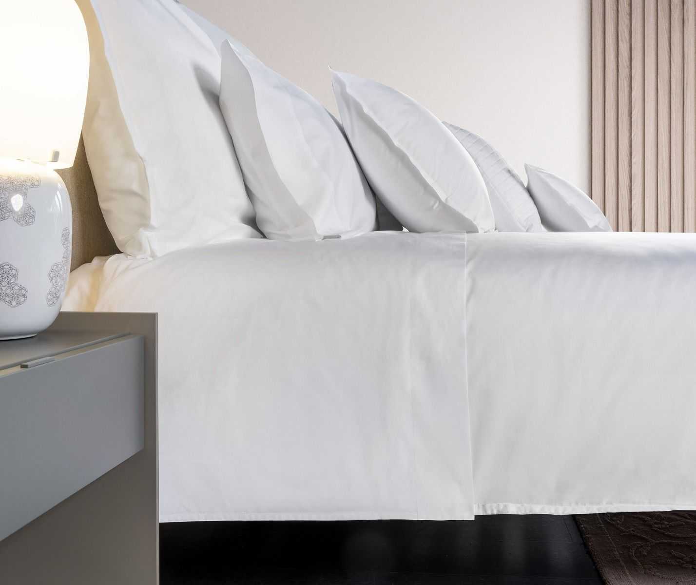 Nuvola Lineare Sateen Flat Sheet