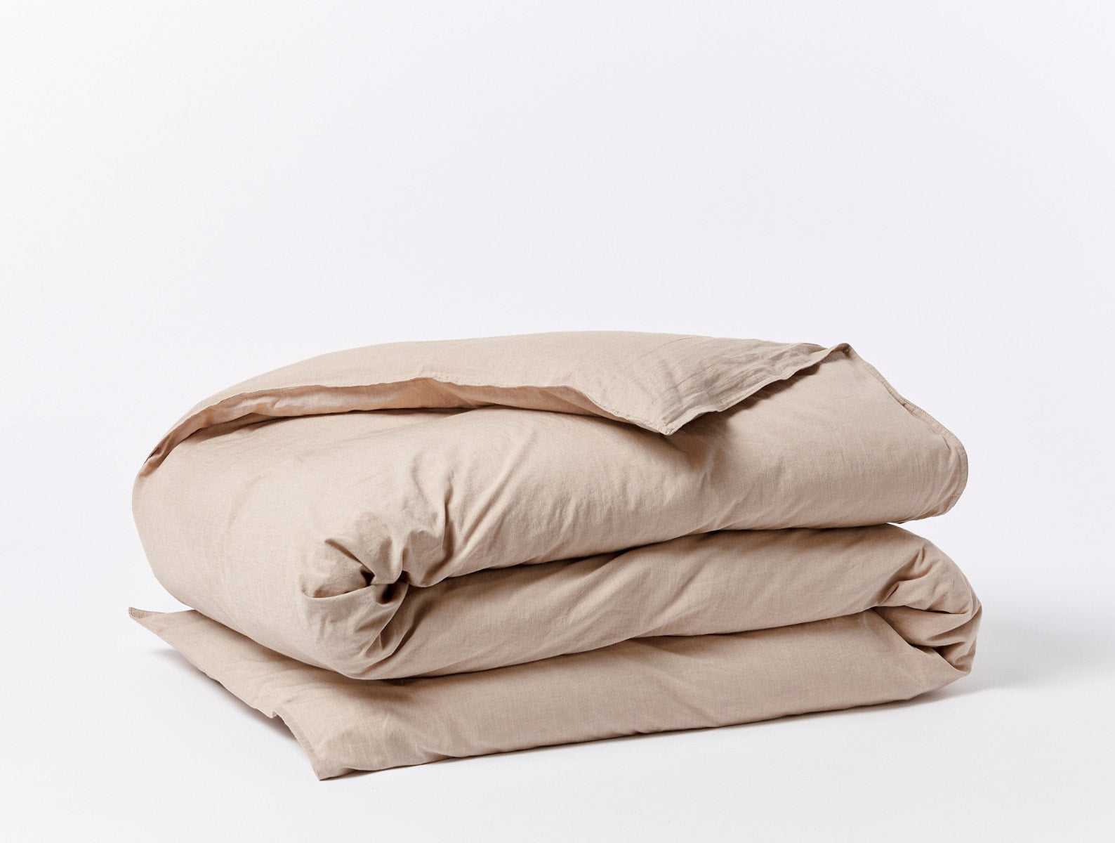 Organic Crinkled Percale™ Duvet Cover