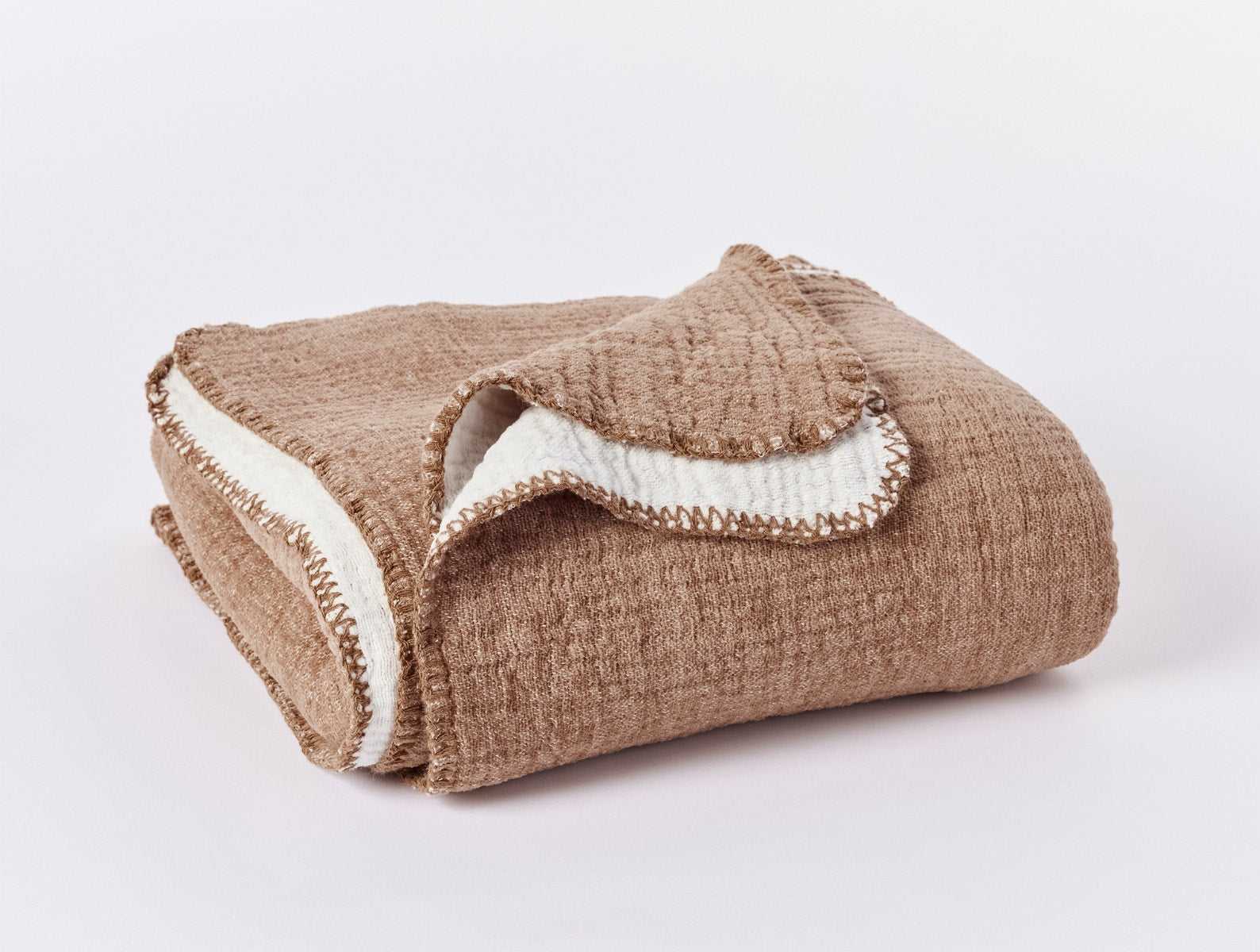 Cozy Cotton Organic Throw | Sienna