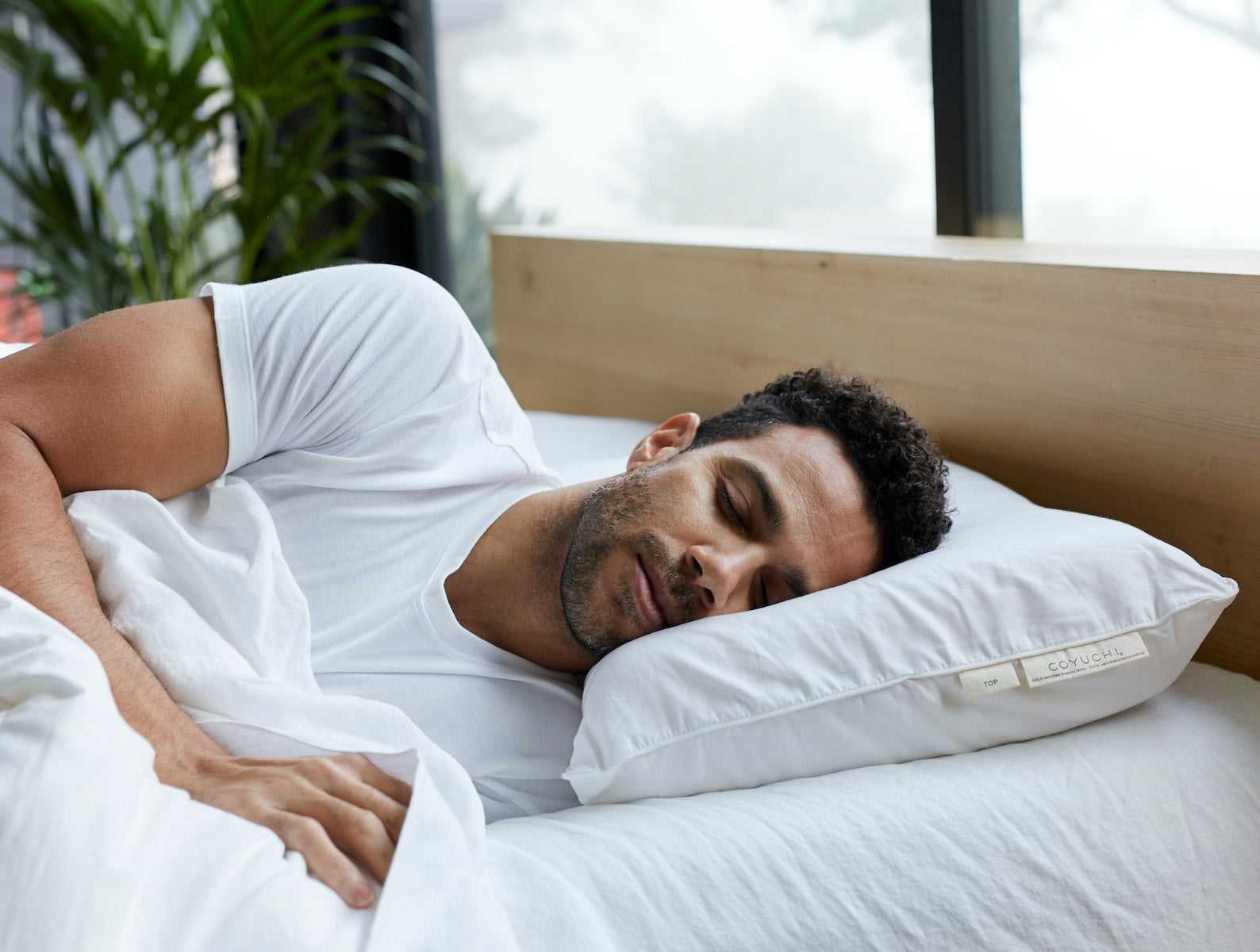 Turiya™ Organic Latex Pillow | Alpine White