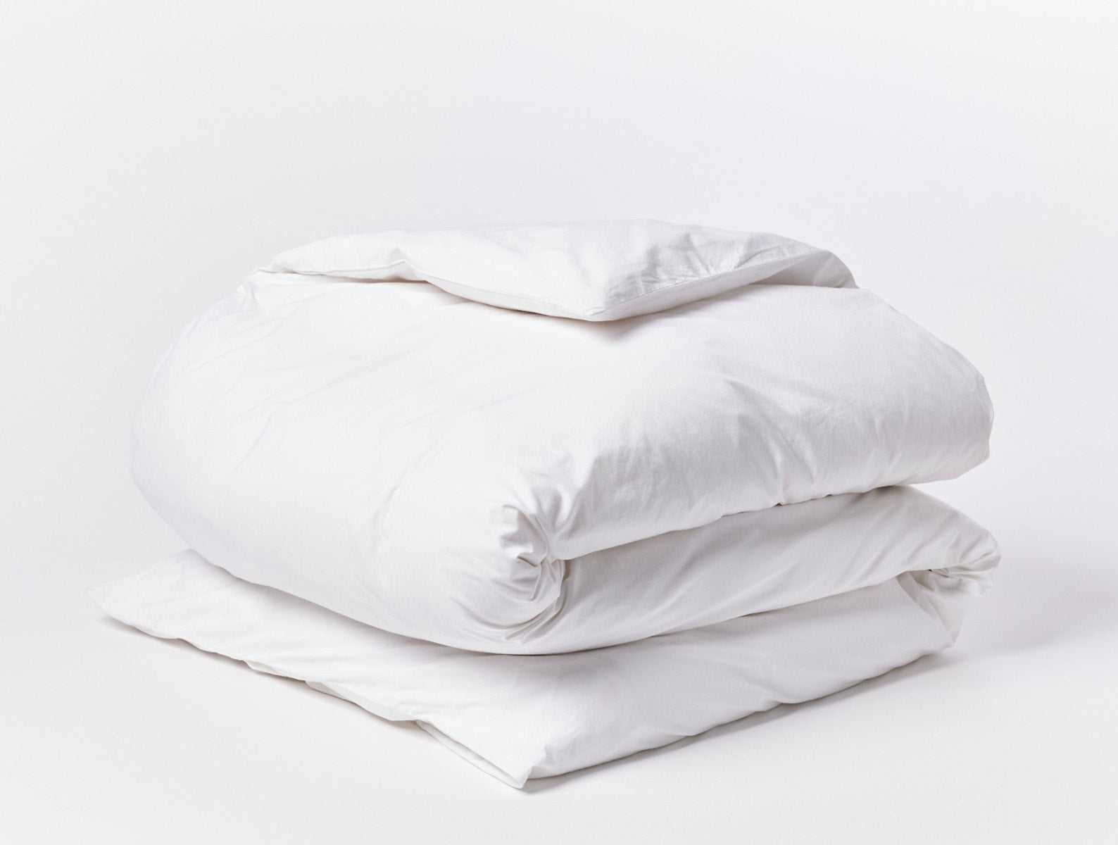 Refined Organic Percale Duvet Cover