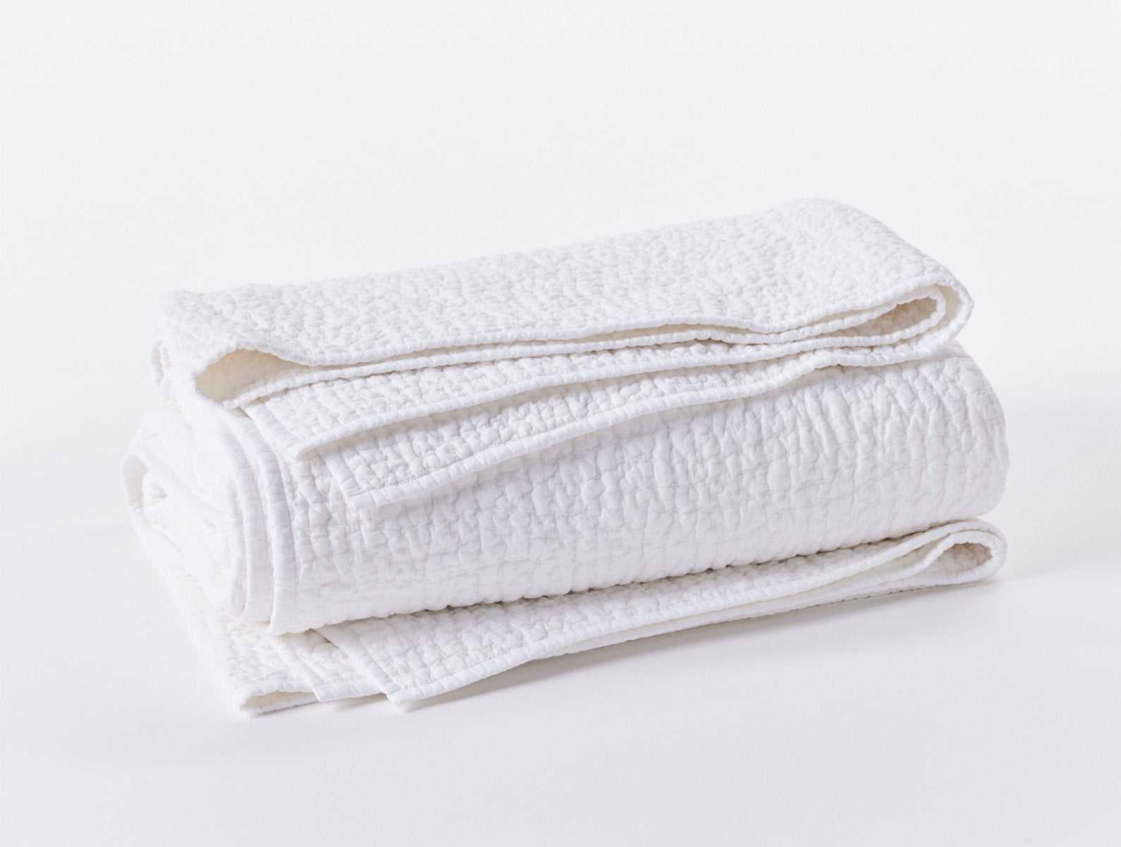 Pebbled Handstitched Organic Quilt