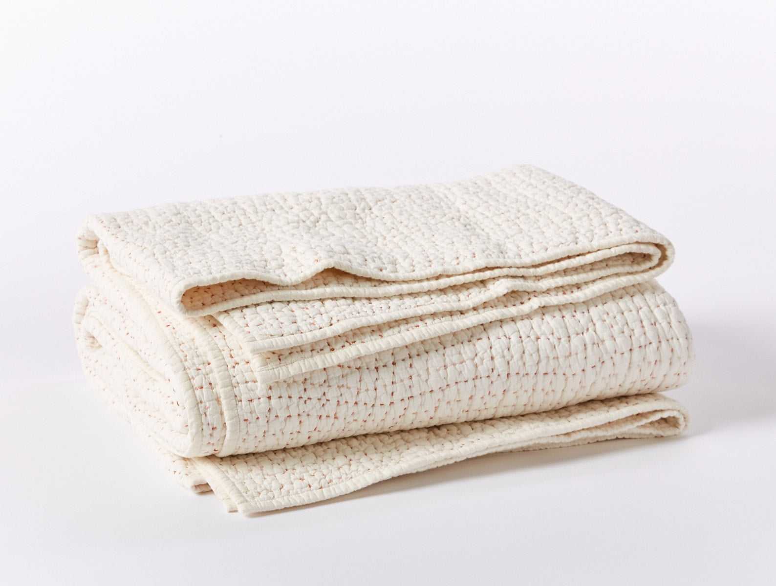 Pebbled Handstitched Organic Quilt