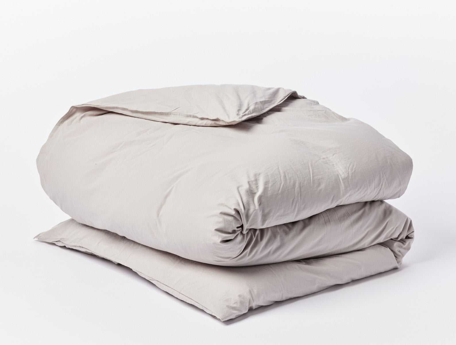 Organic Crinkled Percale&trade; Duvet Cover