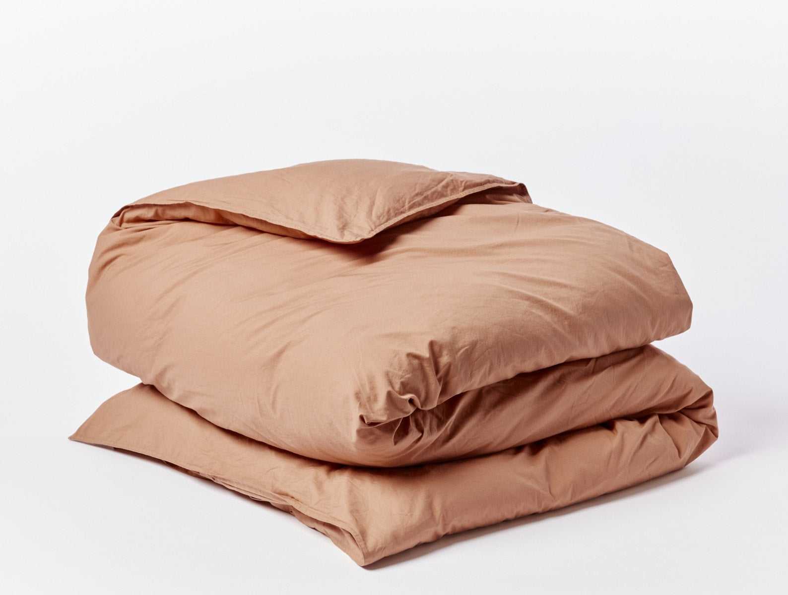 Organic Crinkled Percale&trade; Duvet Cover