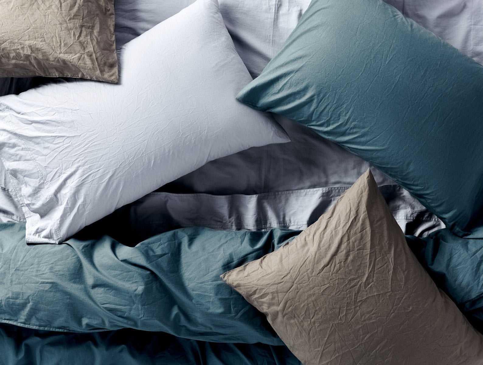 Organic Crinkled Percale&trade; Sheet Set