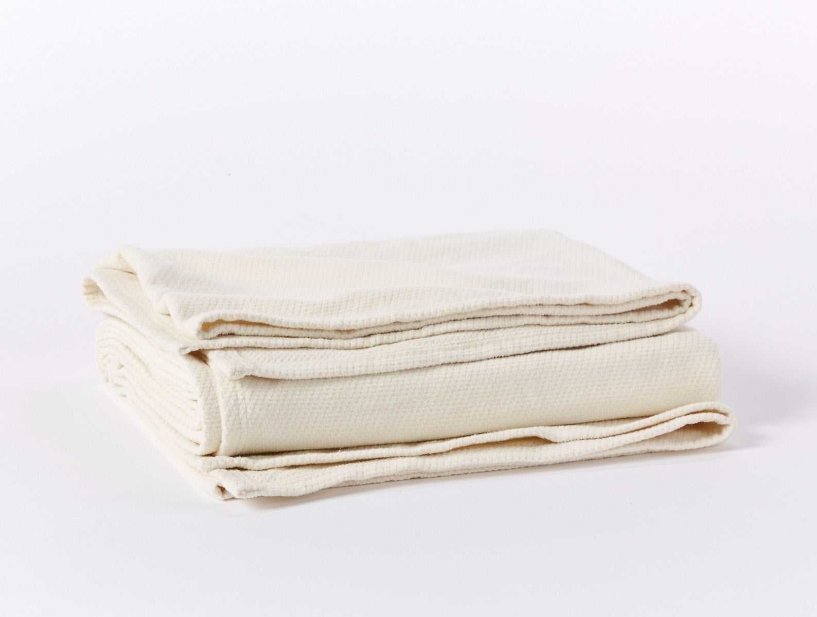Sequoia Washable Organic Cotton and Wool Throw