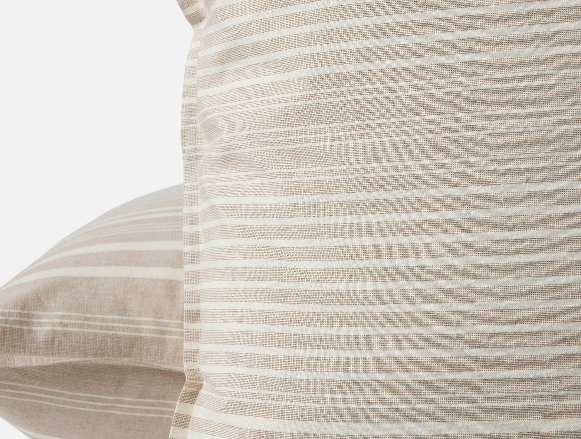 Little Sur Stripe Organic Duvet Set - Coyuchi | Doe Chambray
