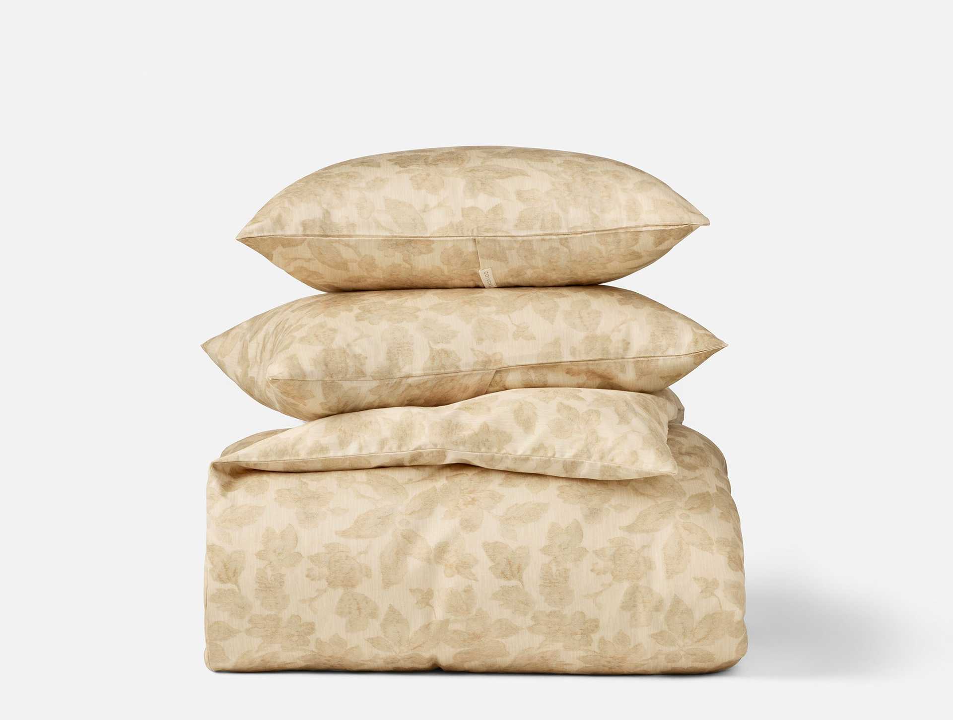 Camellia Organic Print Duvet Set