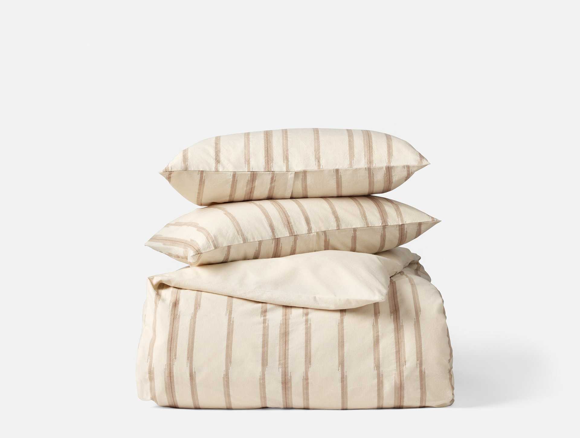 Cazadero Stripe Organic Duvet Set