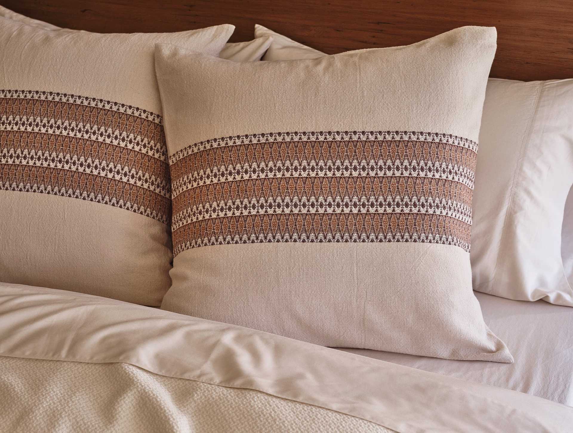 Lost Coast Organic Duvet Cover | Undyed w/Redwood