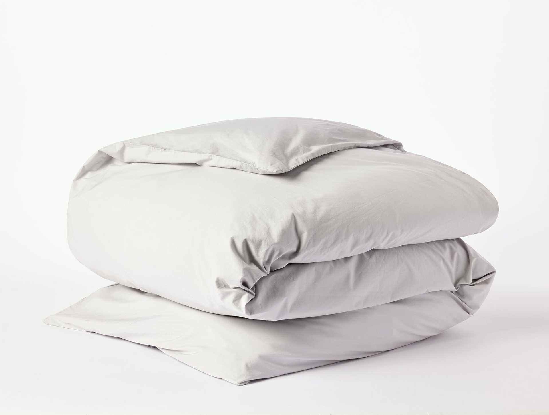 Refined Organic Percale Duvet Cover