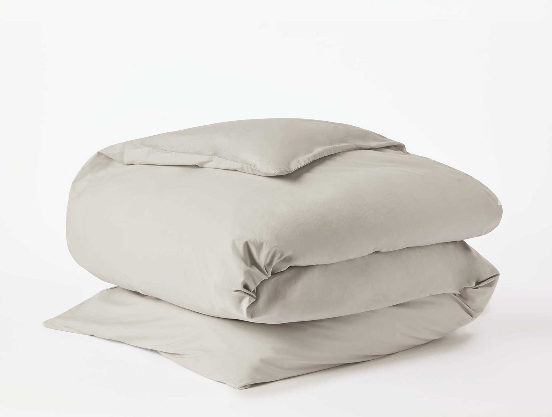 Refined Organic Percale Duvet Cover