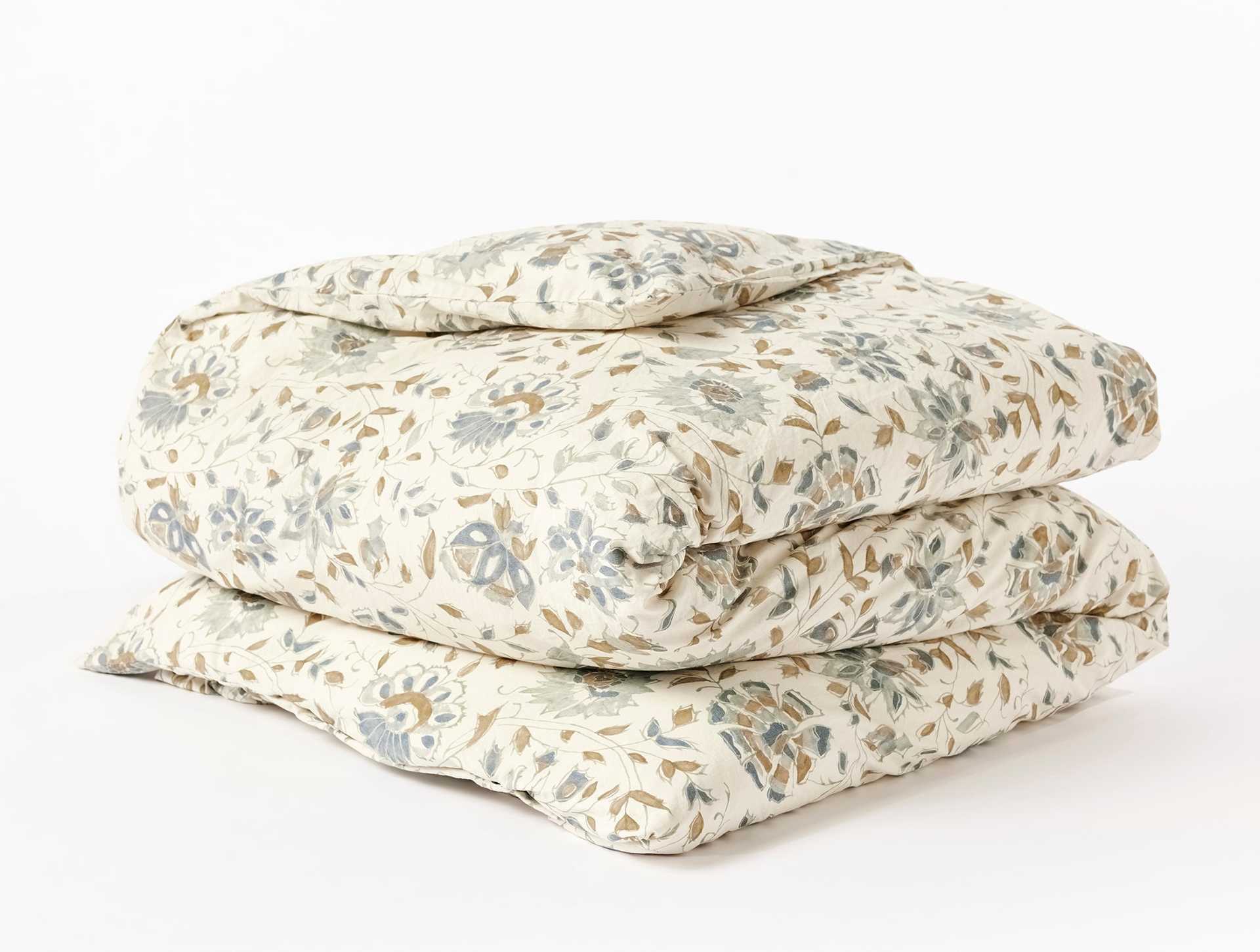 Coyuchi + Rejuvenation Flora Organic Print Duvet Cover