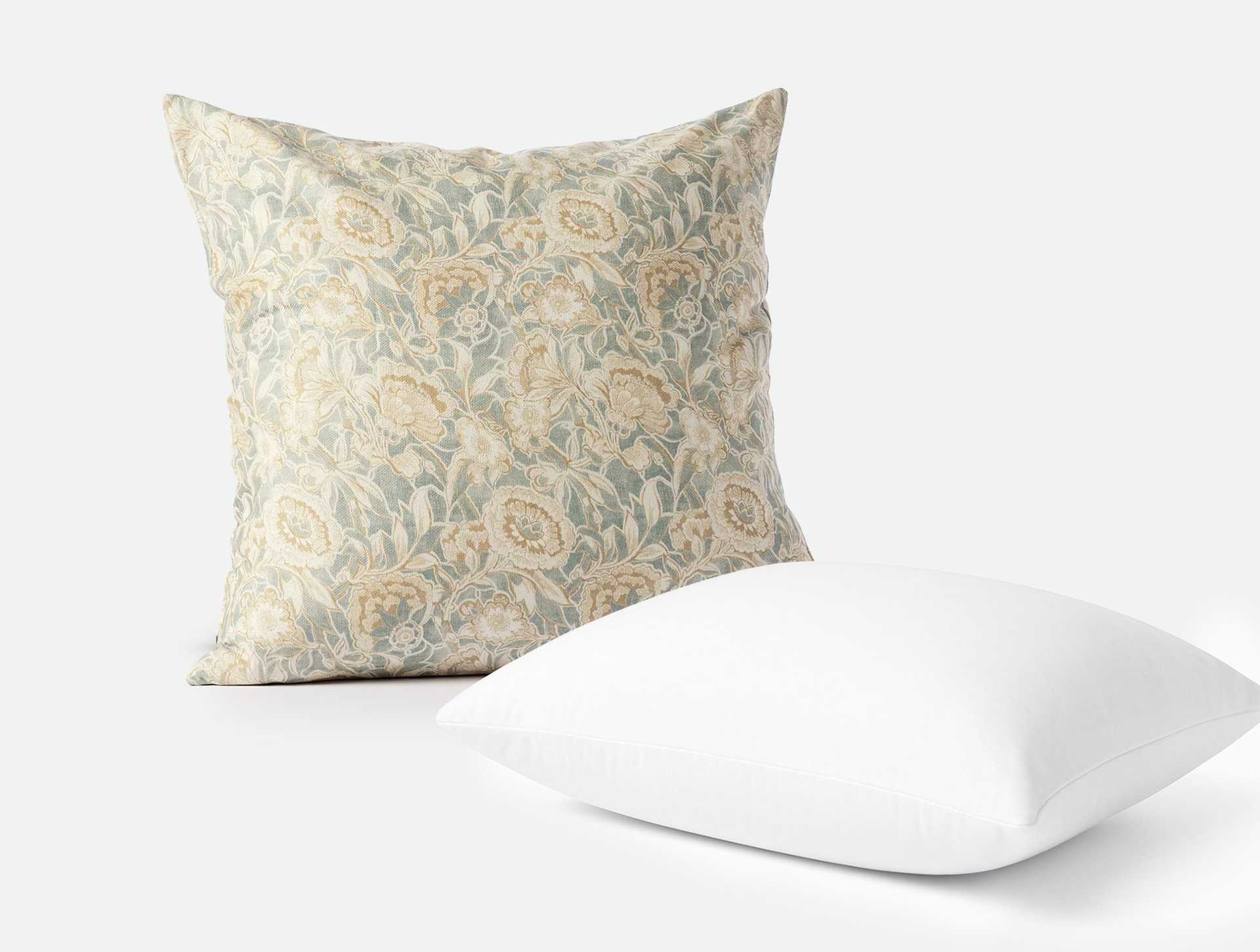 Balboa Organic Print Decorative Pillow Cover + Pillow Insert Set