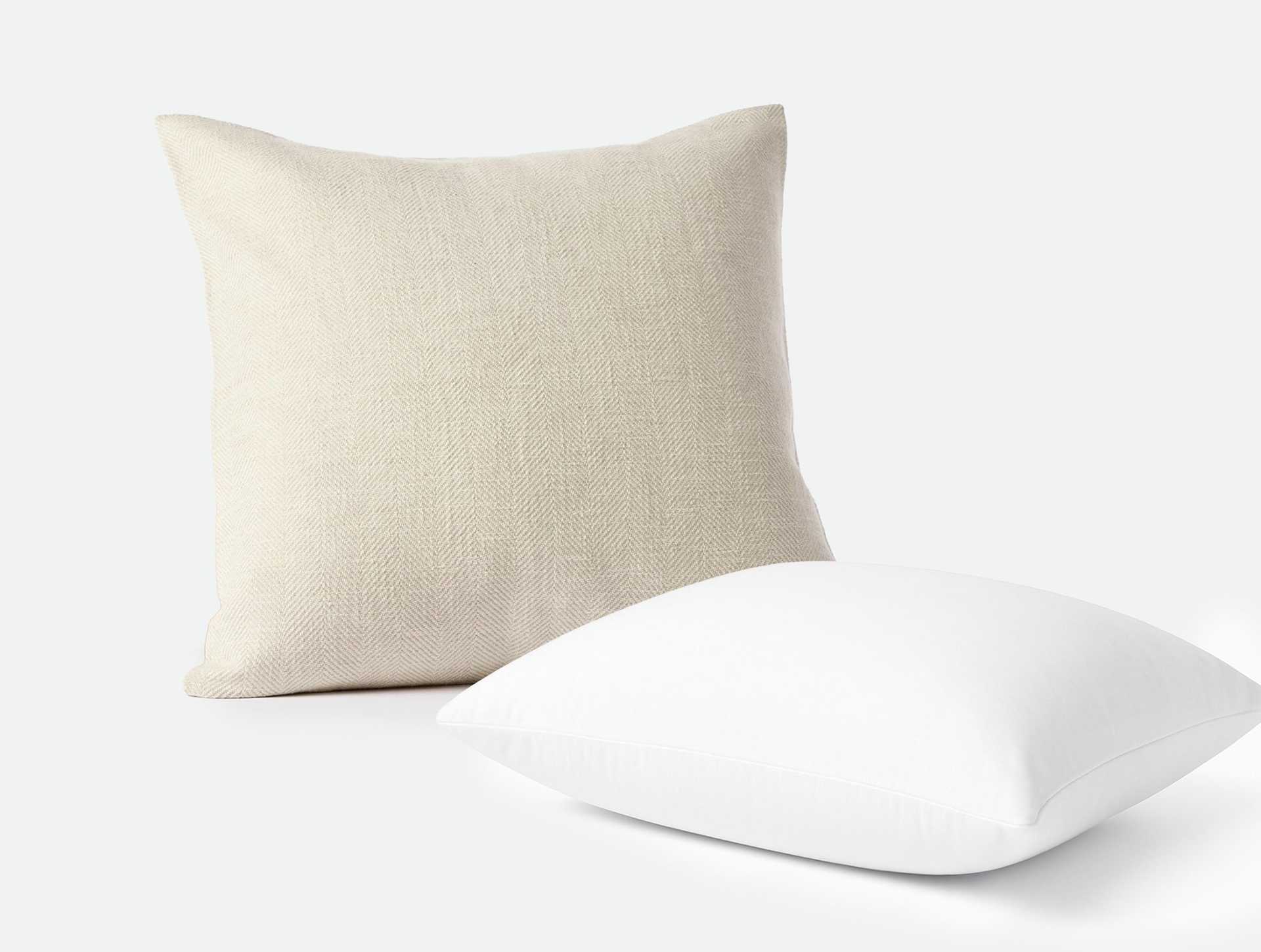 Canyon Organic Decorative Pillow Cover + Pillow Insert Set