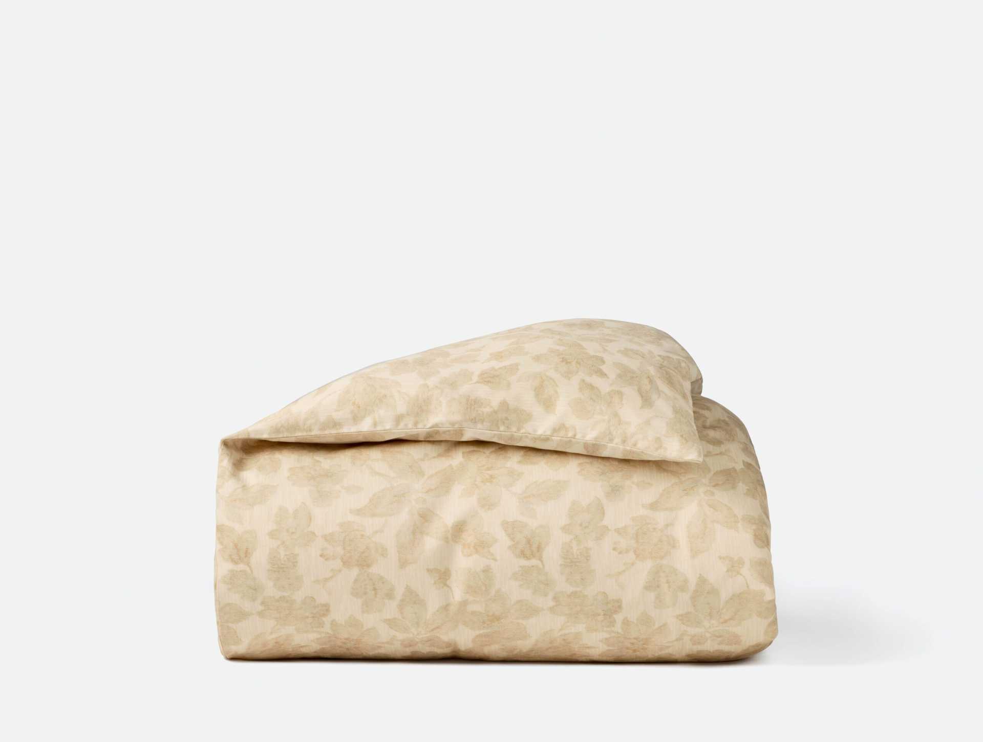 Camellia Organic Print Duvet Cover