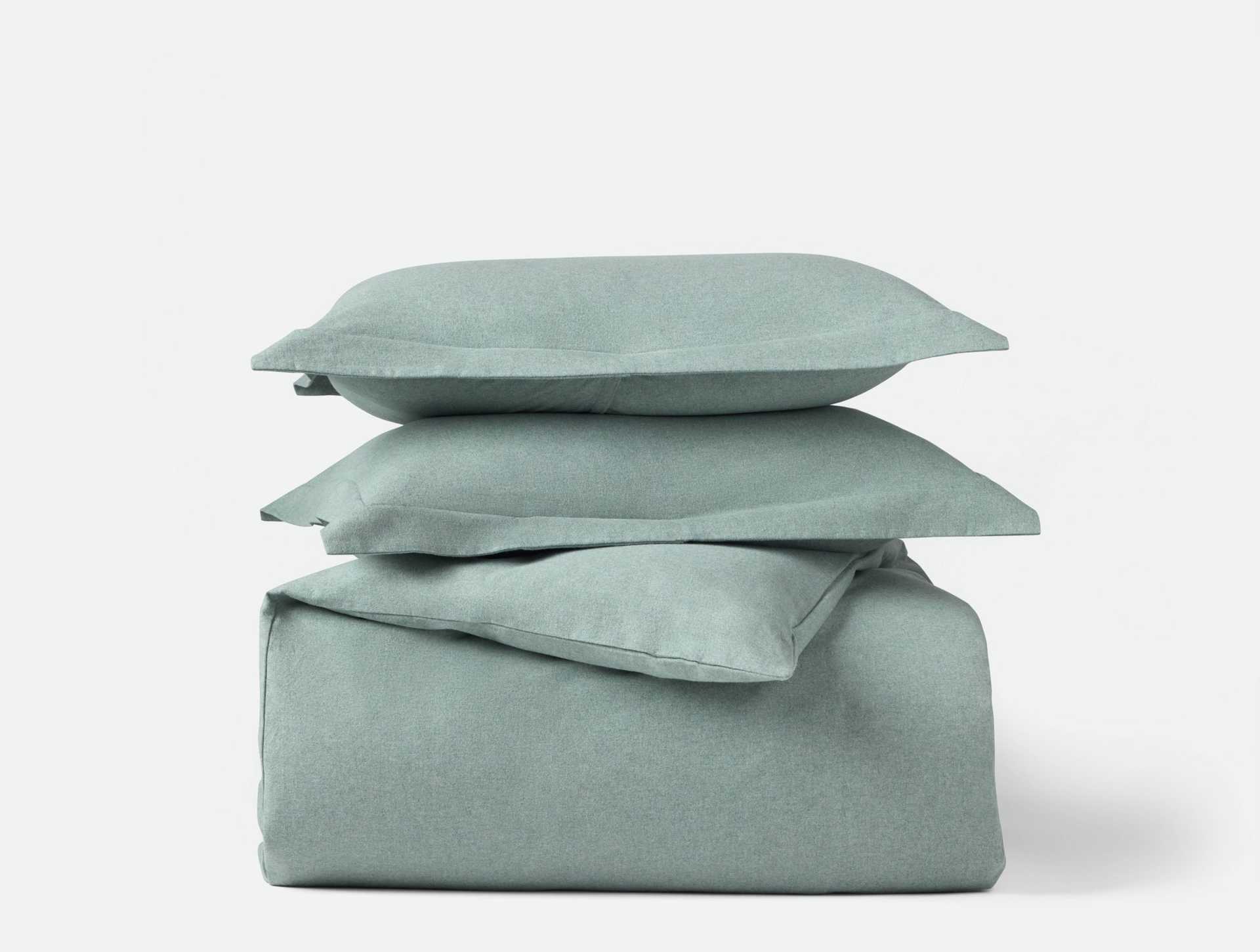 Cloud Brushed Organic Flannel Duvet Set