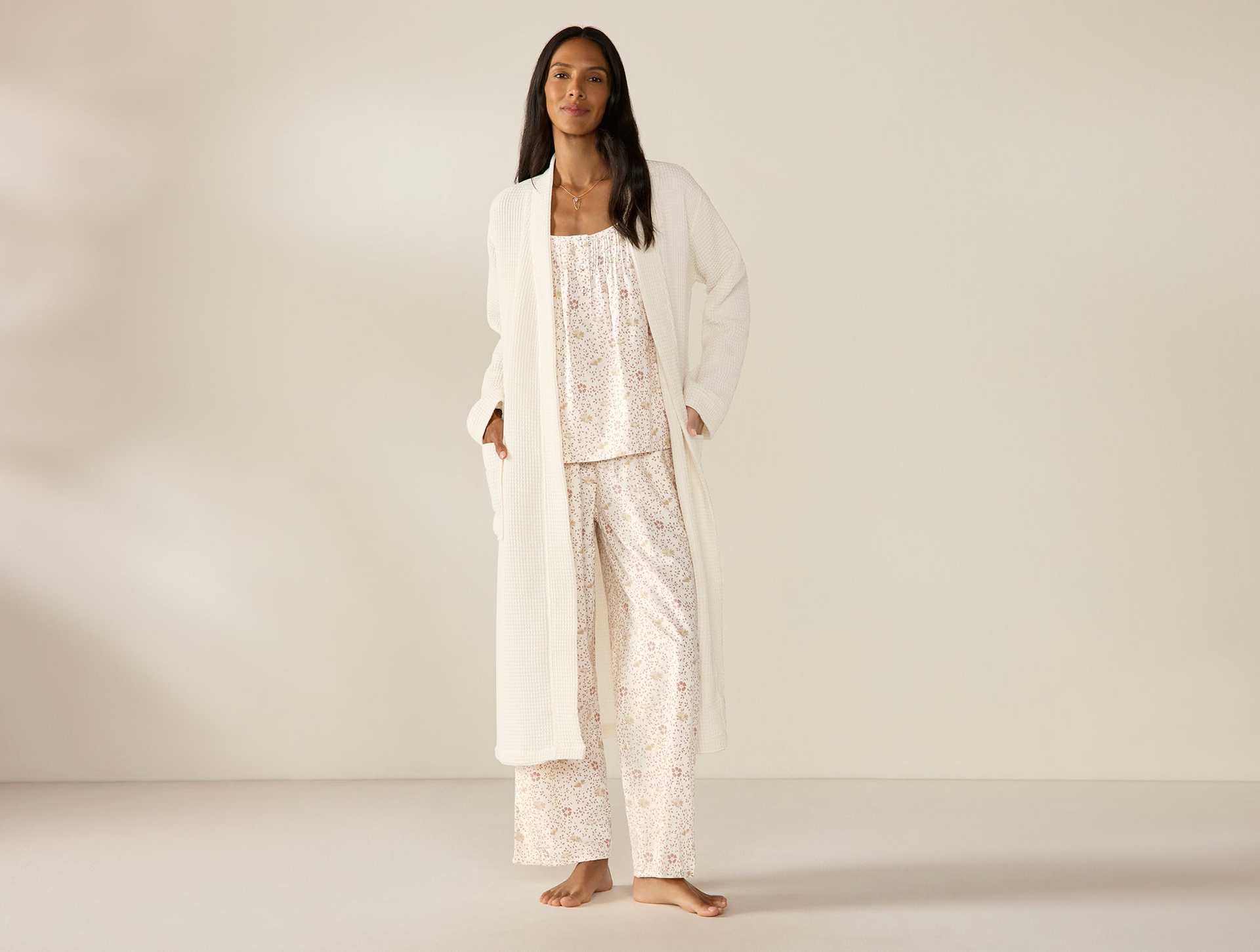 Unisex Organic Waffle Robe