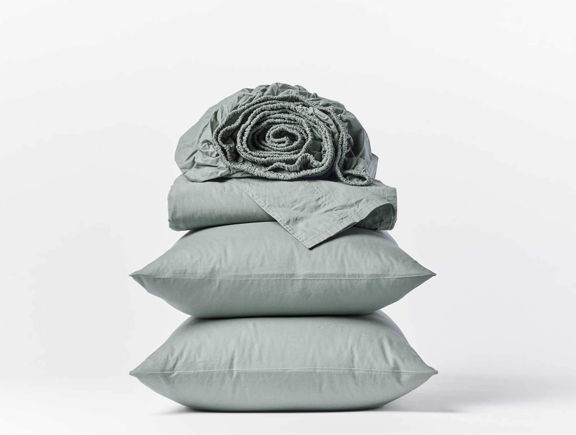 Organic Crinkled Percale™ Sheet Set