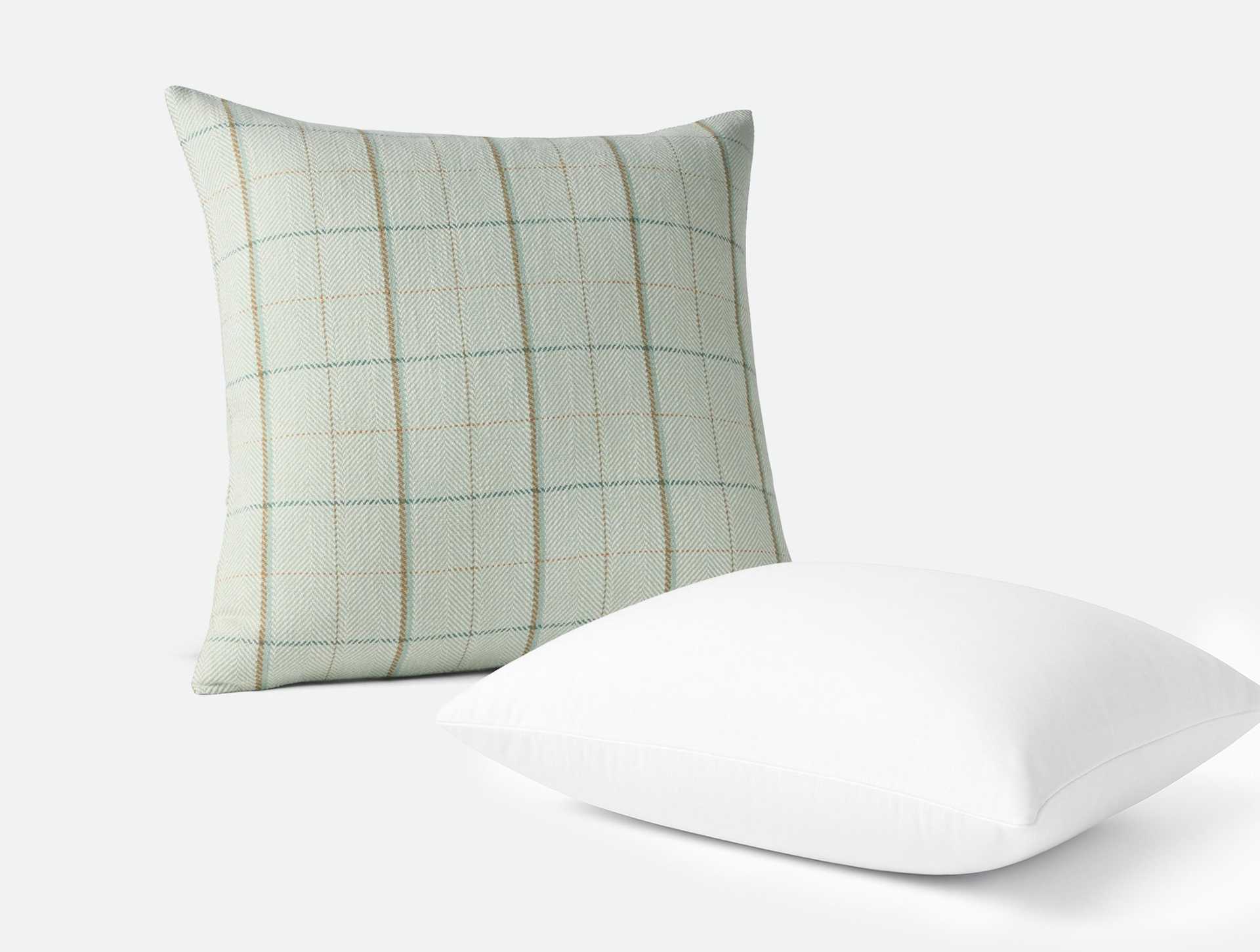 Paseo Organic Decorative Pillow Cover + Pillow Insert Set