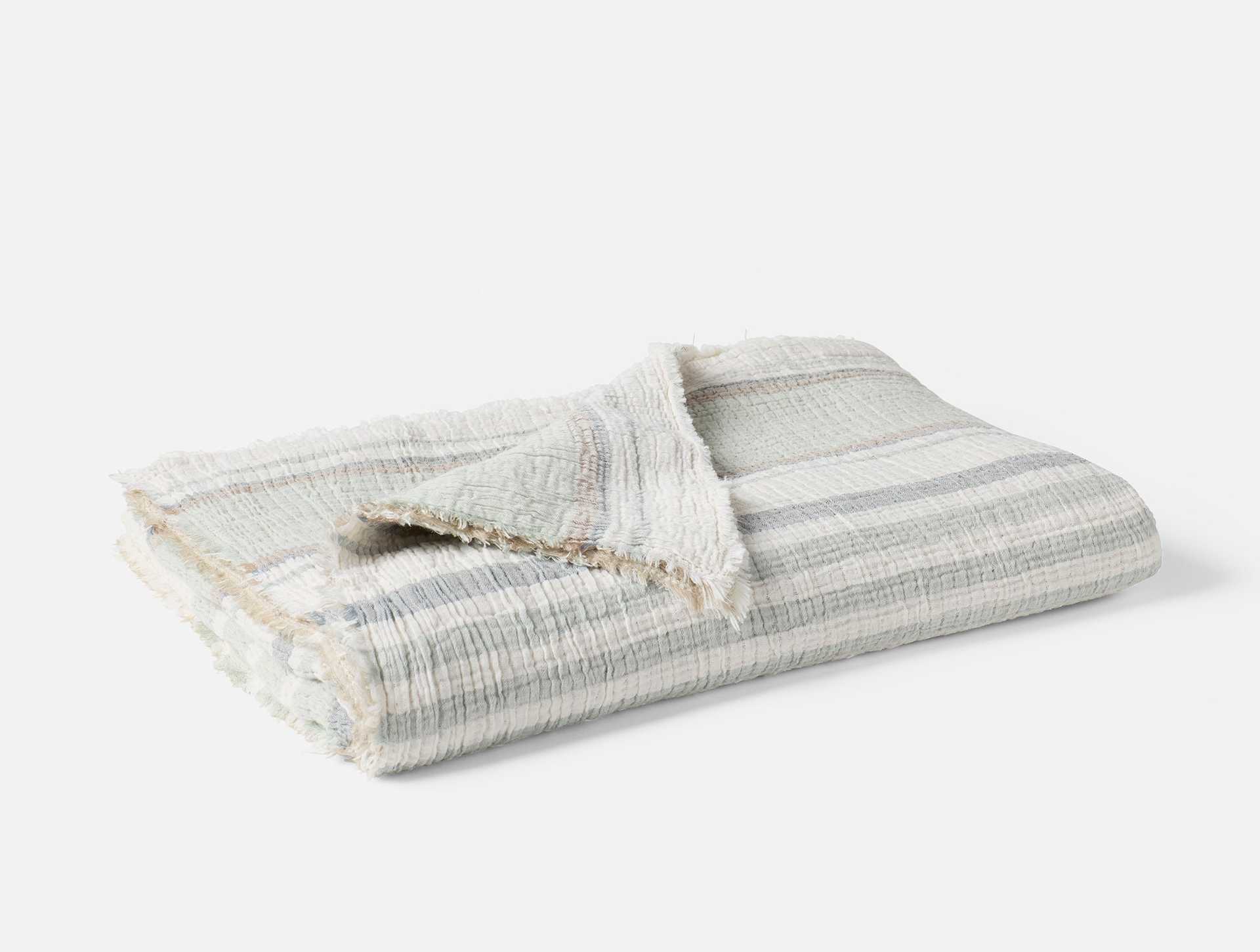 Topanga Organic Matelasse Throw