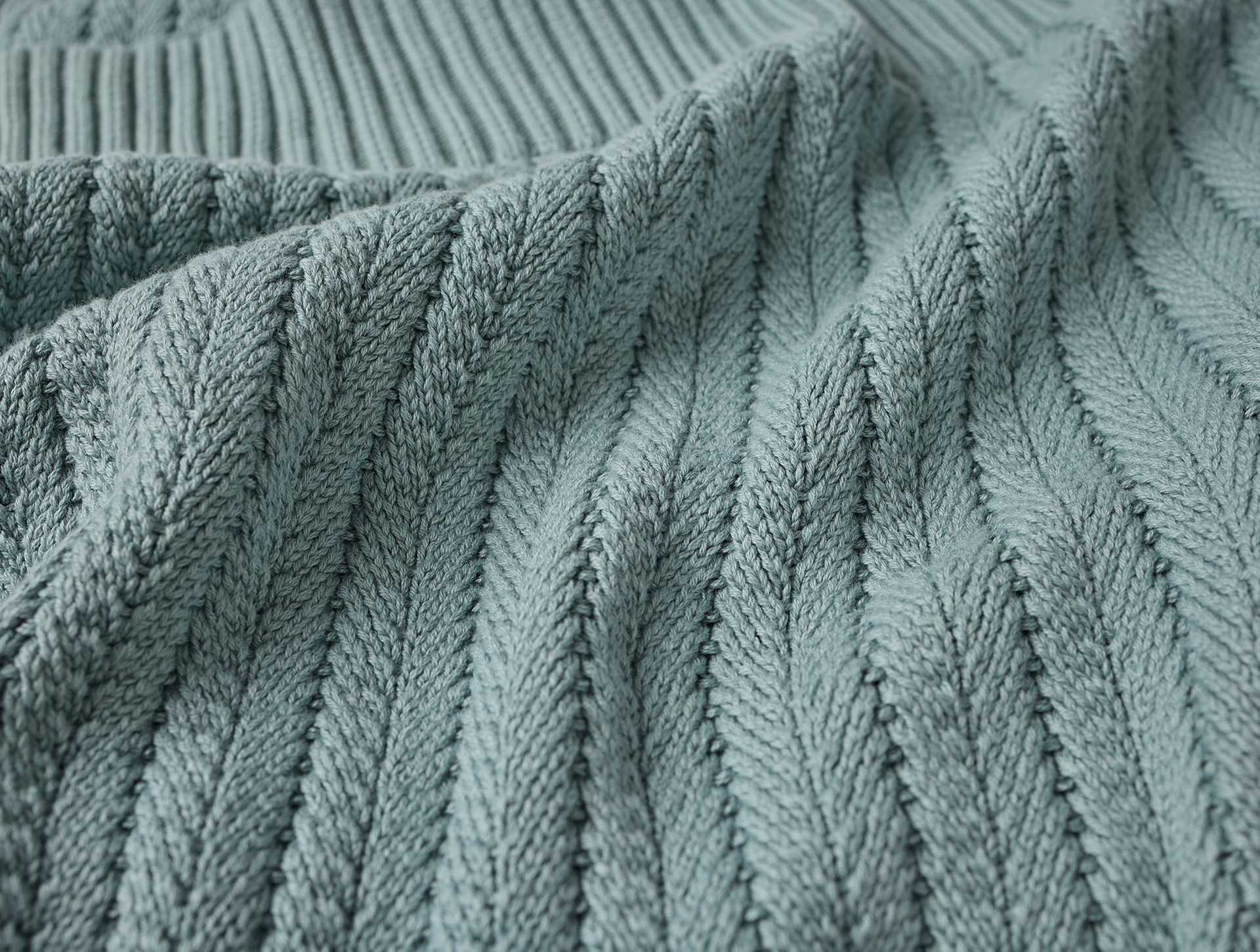Casa Loma Organic Knit Throw