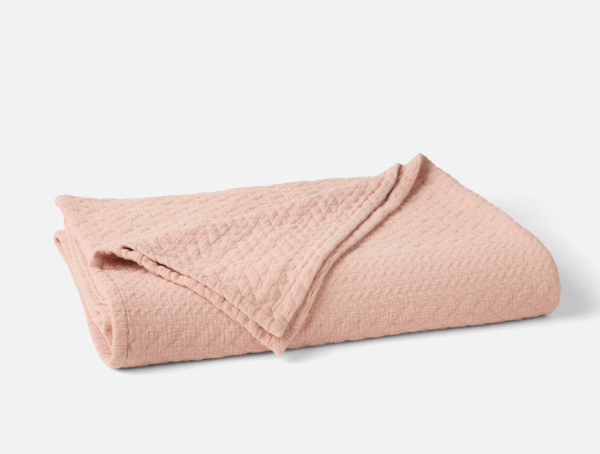 Angeles Organic Matelasse Blanket