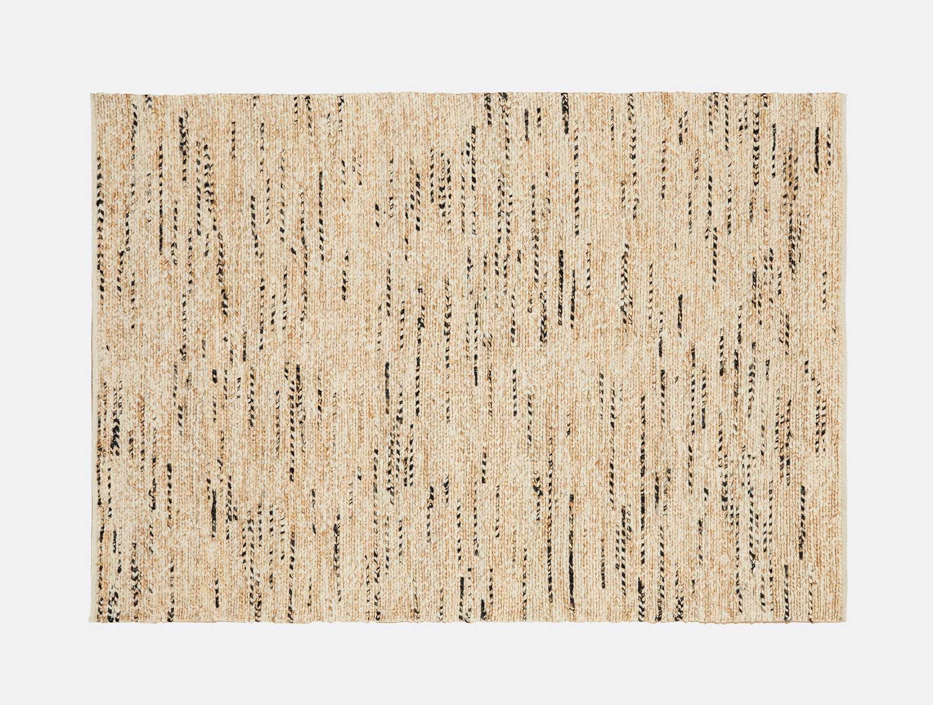 Coyuchi + Rejuvenation Kaden Braided Flatweave Wool Jute Rug