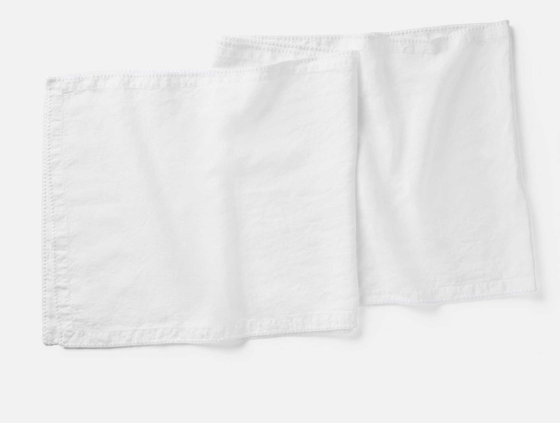 Olivos Embroidered Organic Linen Runner