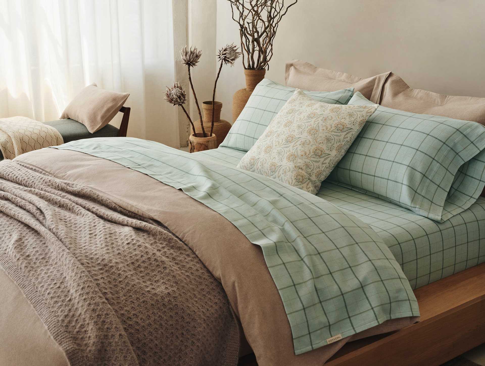 Cloud Brushed&trade; Organic Flannel Pillowcase