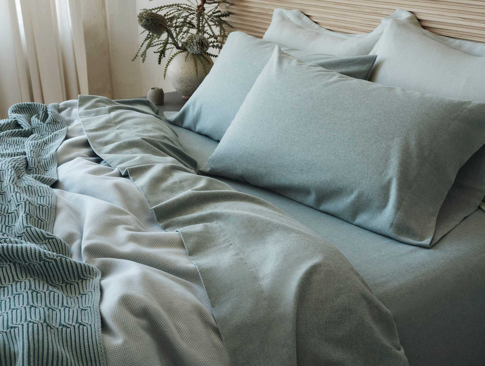 Cloud Brushed&trade; Organic Flannel Pillowcase