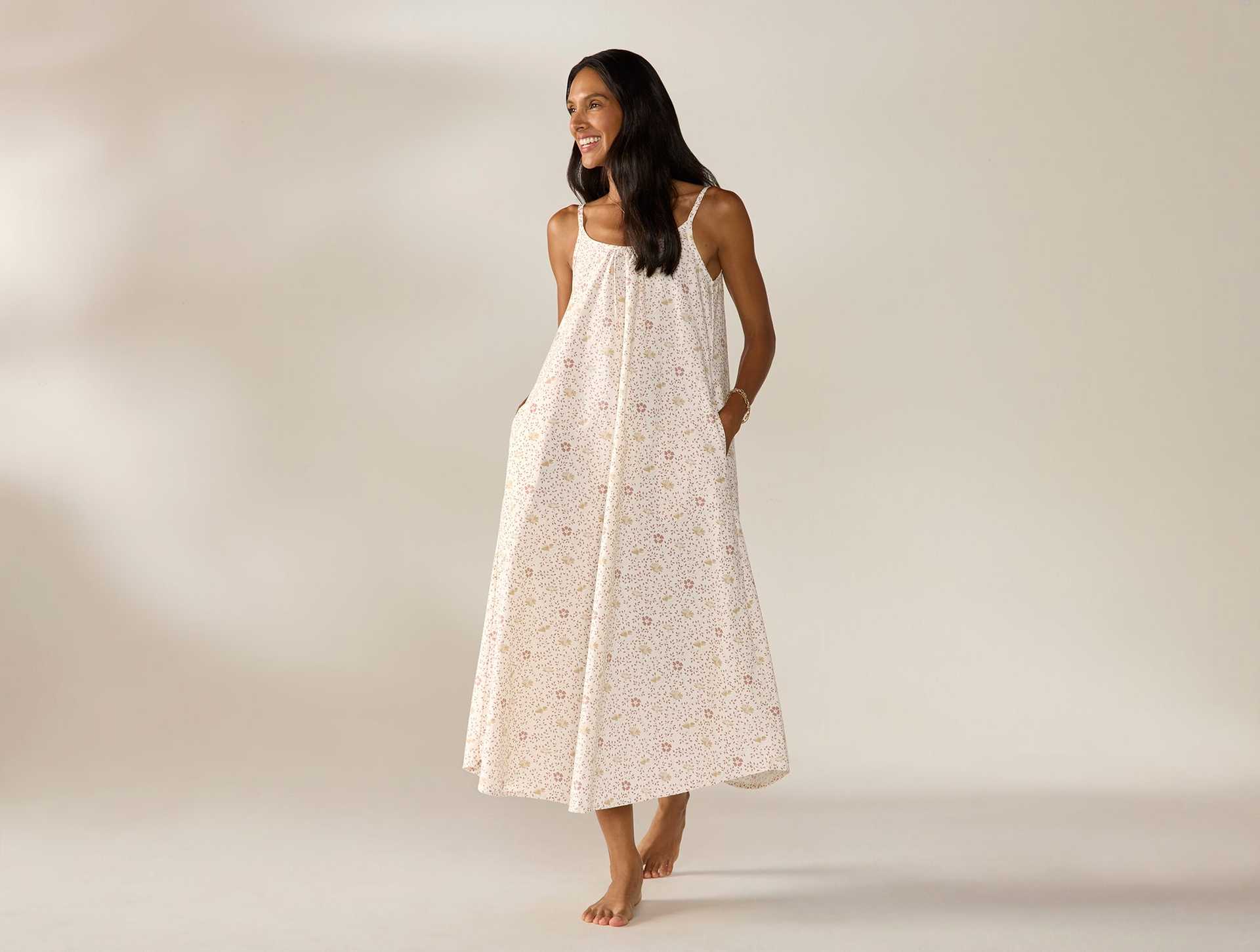 Women&rsquo;s Isla Organic Cotton Night Dress