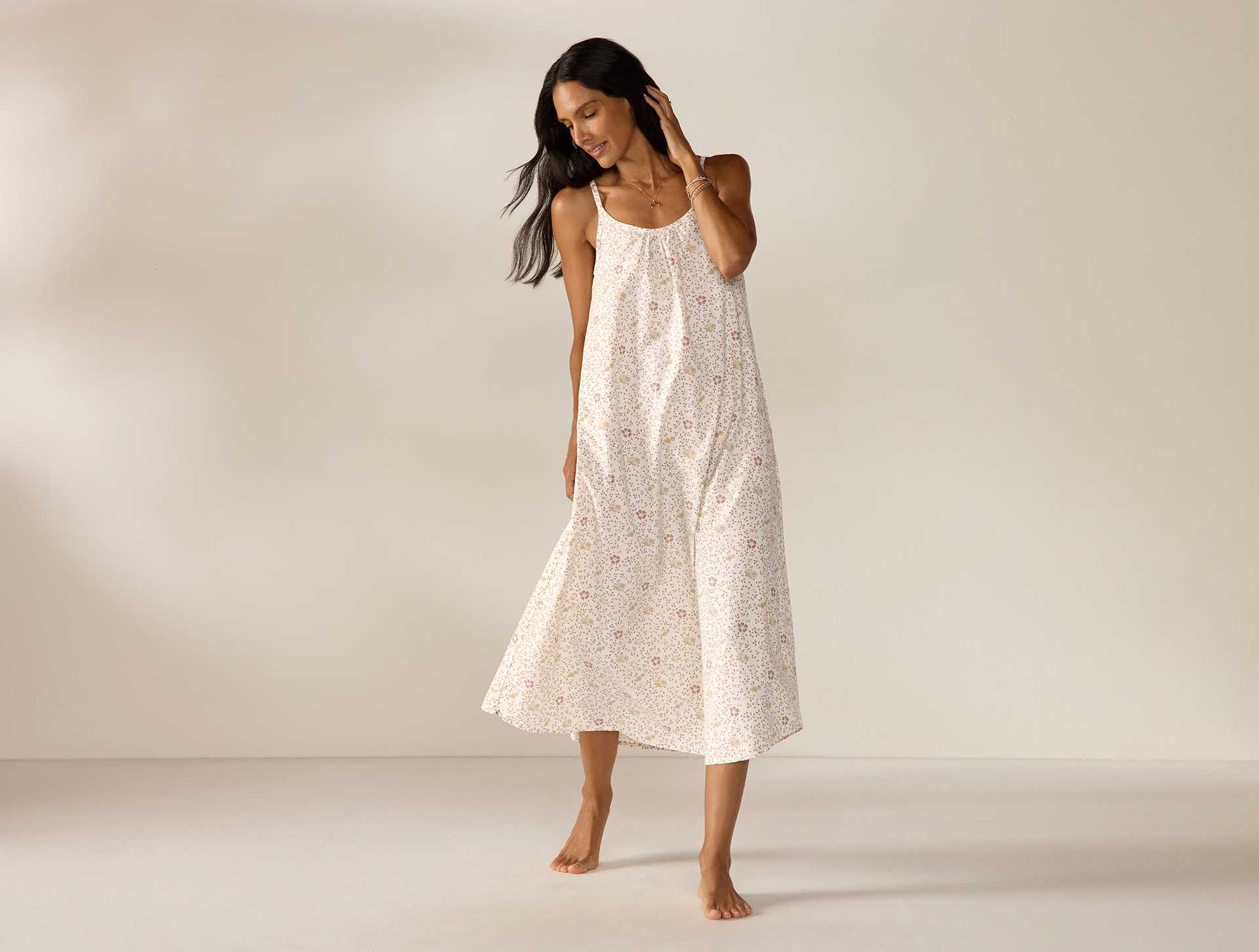 Women&rsquo;s Isla Organic Cotton Night Dress