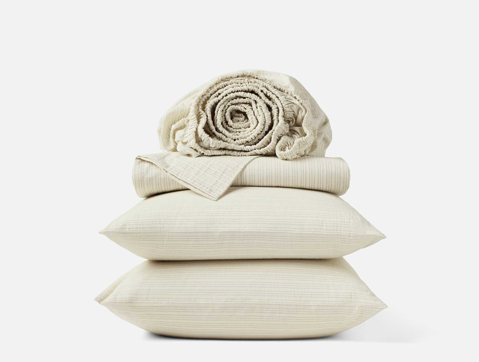 Organic Crinkled Percale&trade; Sheet Set