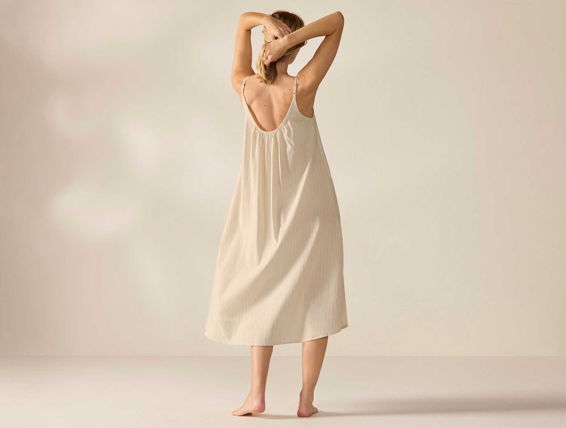 Women&rsquo;s Isla Organic Cotton Night Dress