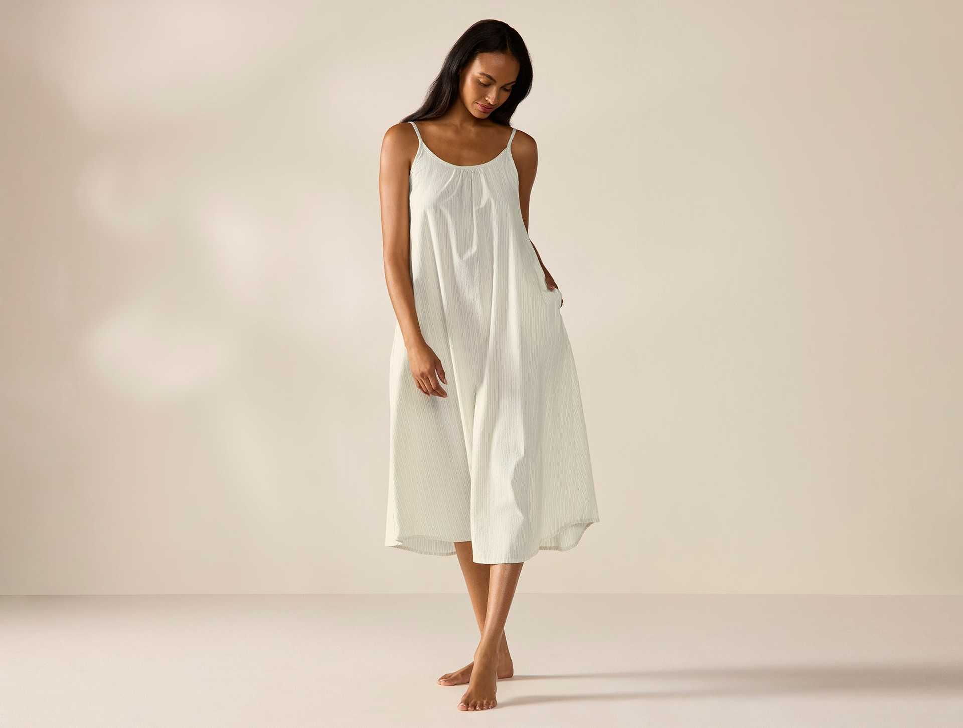 Women&rsquo;s Isla Organic Cotton Night Dress