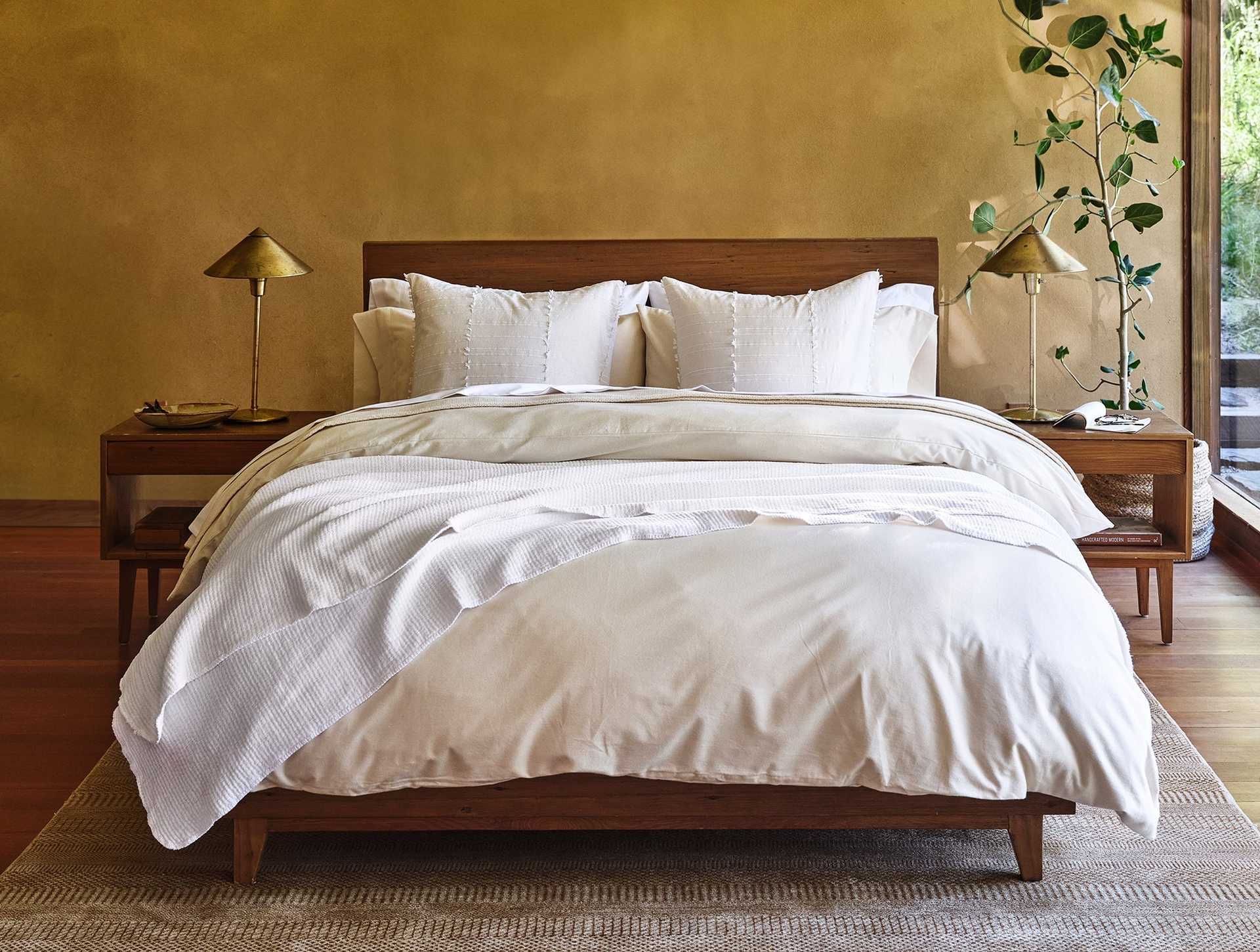 Cloud Brushed&trade; Organic Flannel Duvet Cover
