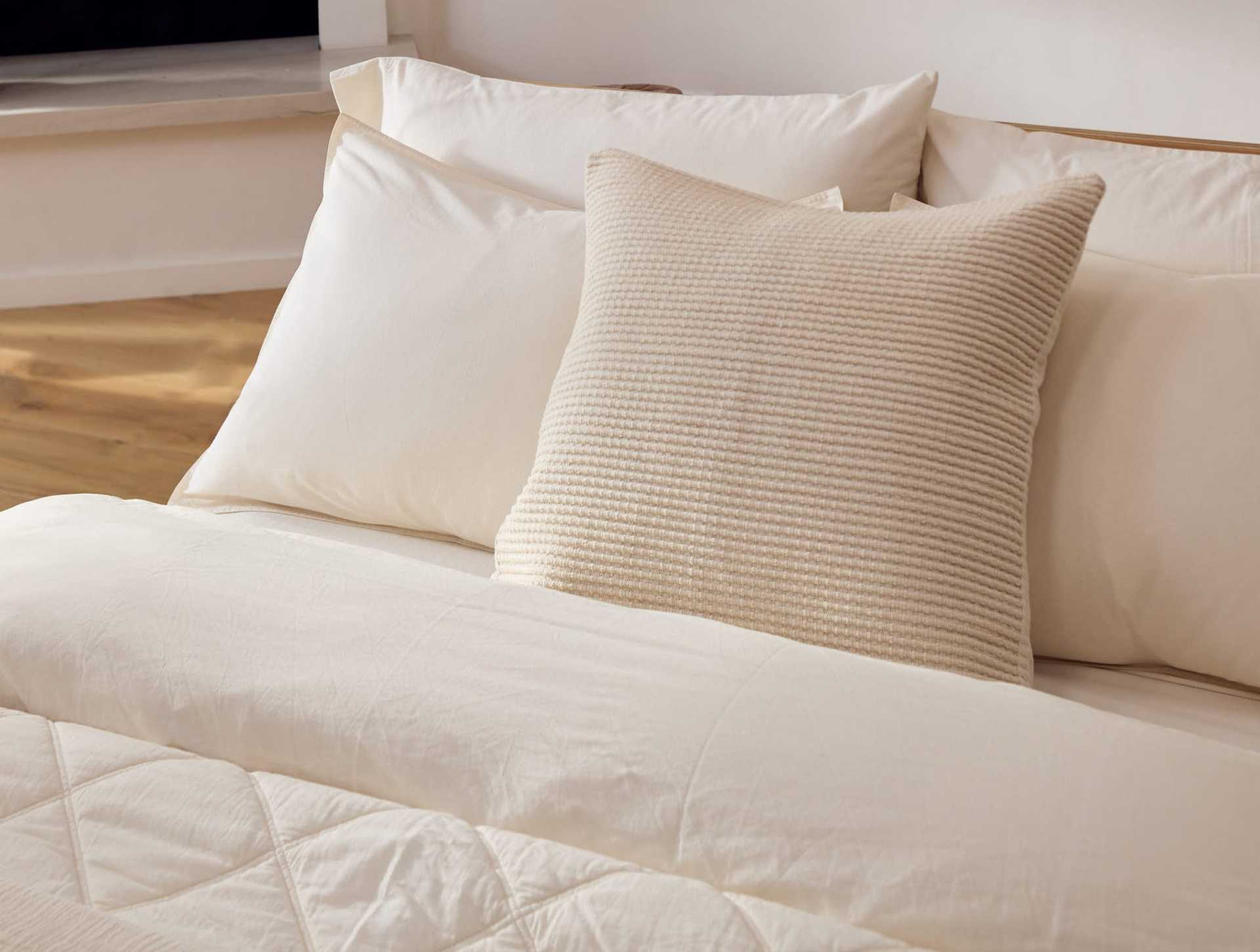 Organic Crinkled Percale&trade; Duvet Cover