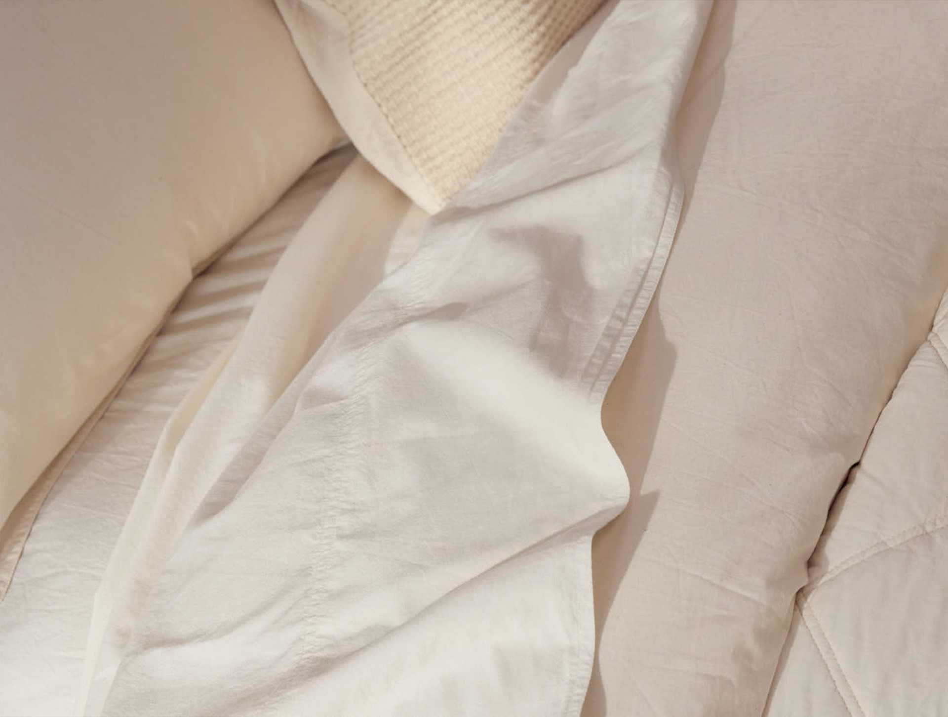 Organic Crinkled Percale&trade; Sheet Set