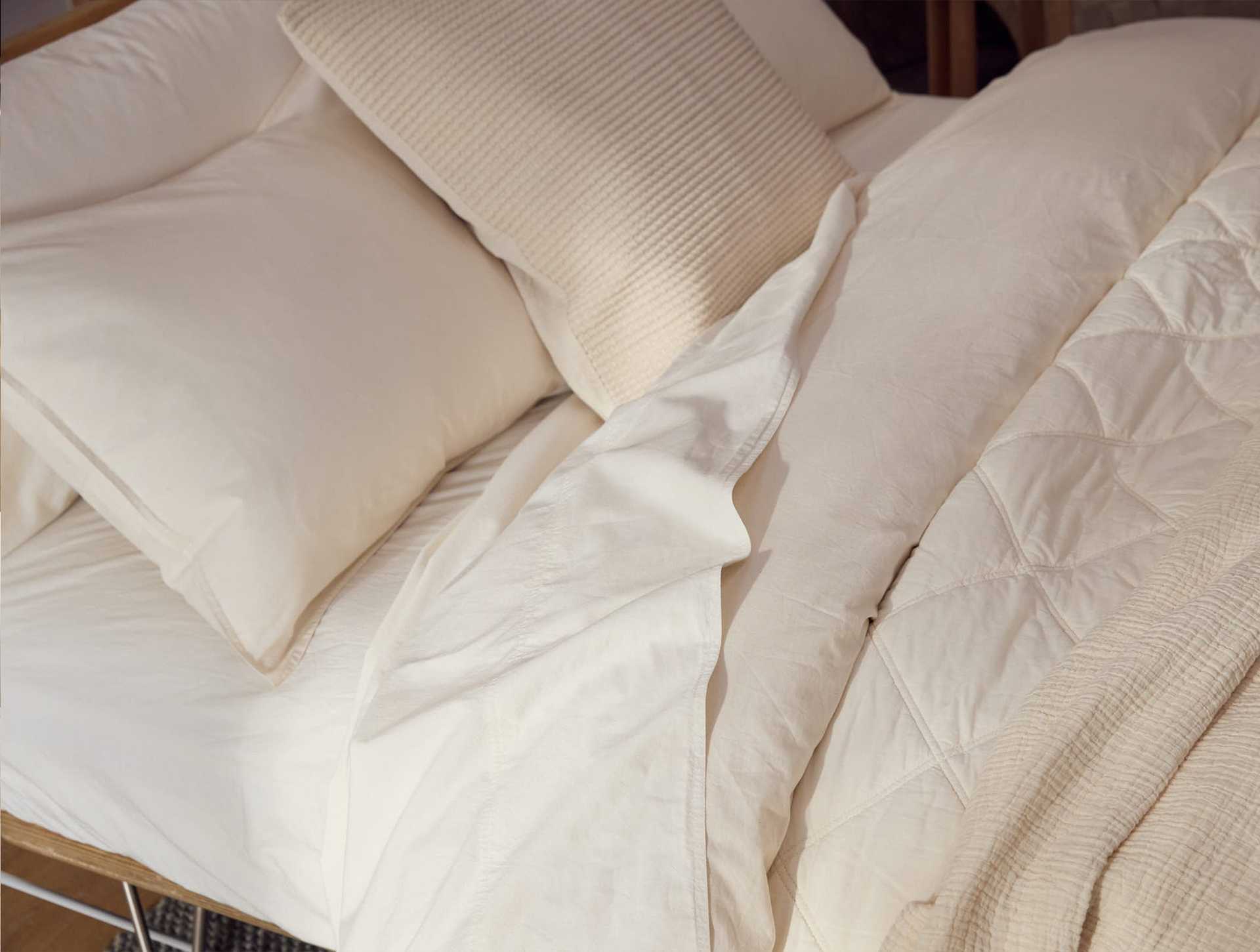 Organic Crinkled Percale&trade; Sheet Set