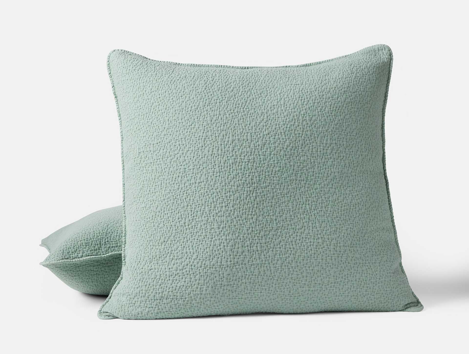 Cascade Organic Matelasse Sham