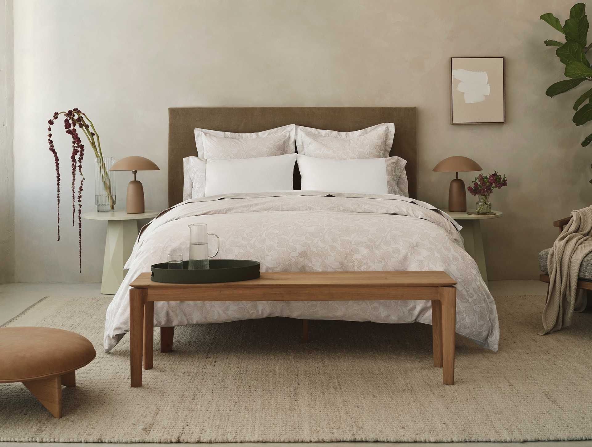 Heritage Organic Percale Duvet Cover