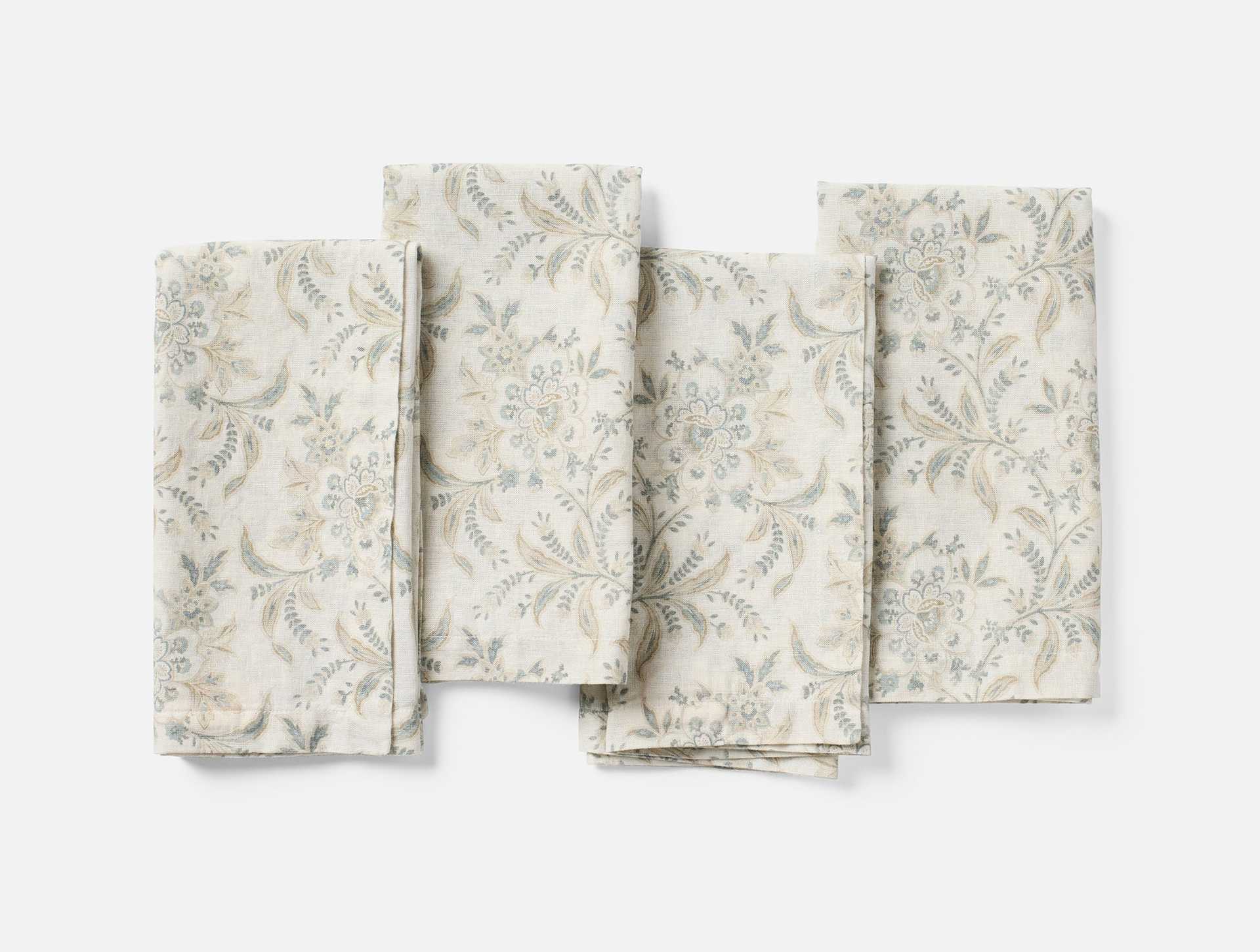 Marguerite Organic Print Napkins, Set of 4