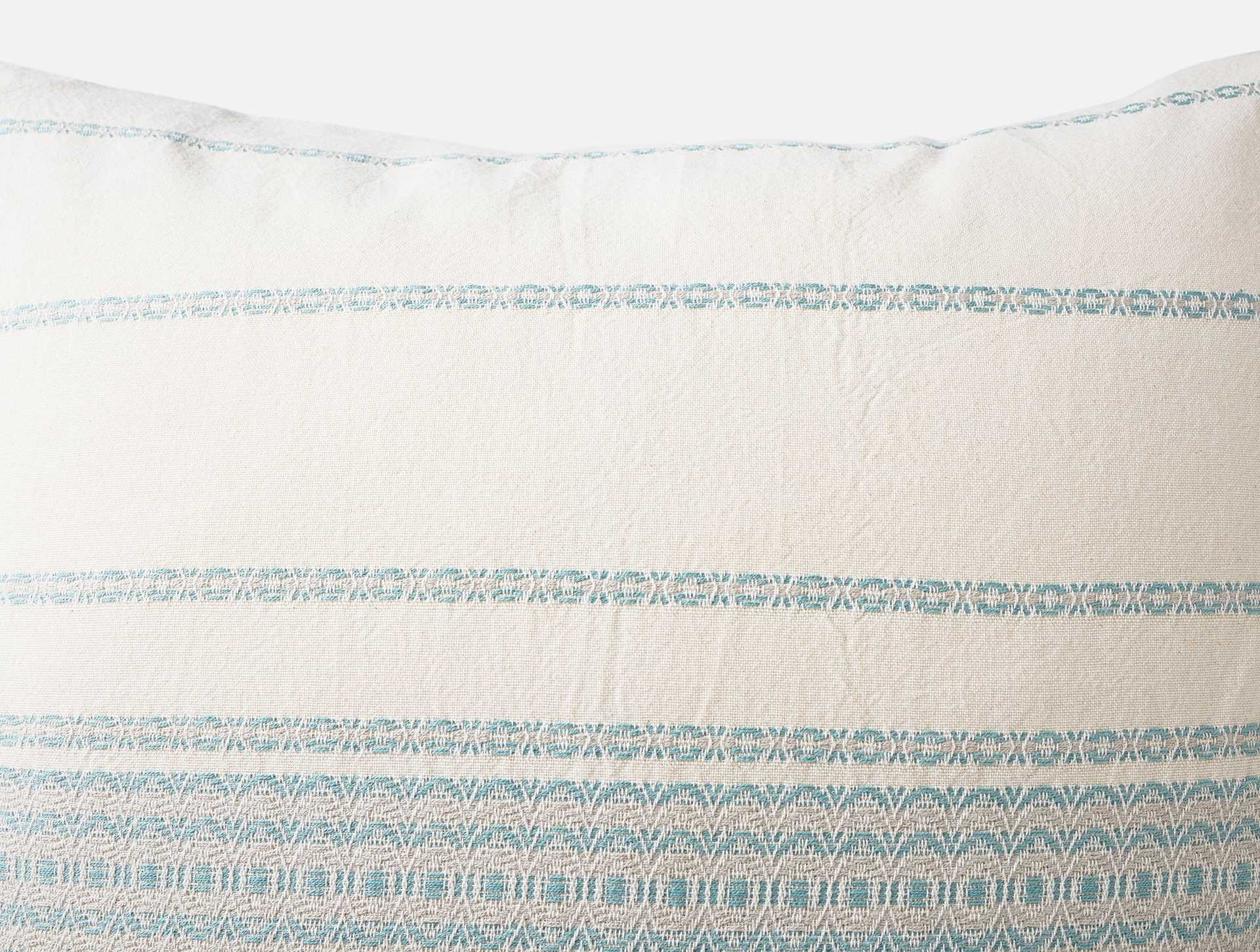 Rippled Stripe Organic Sham