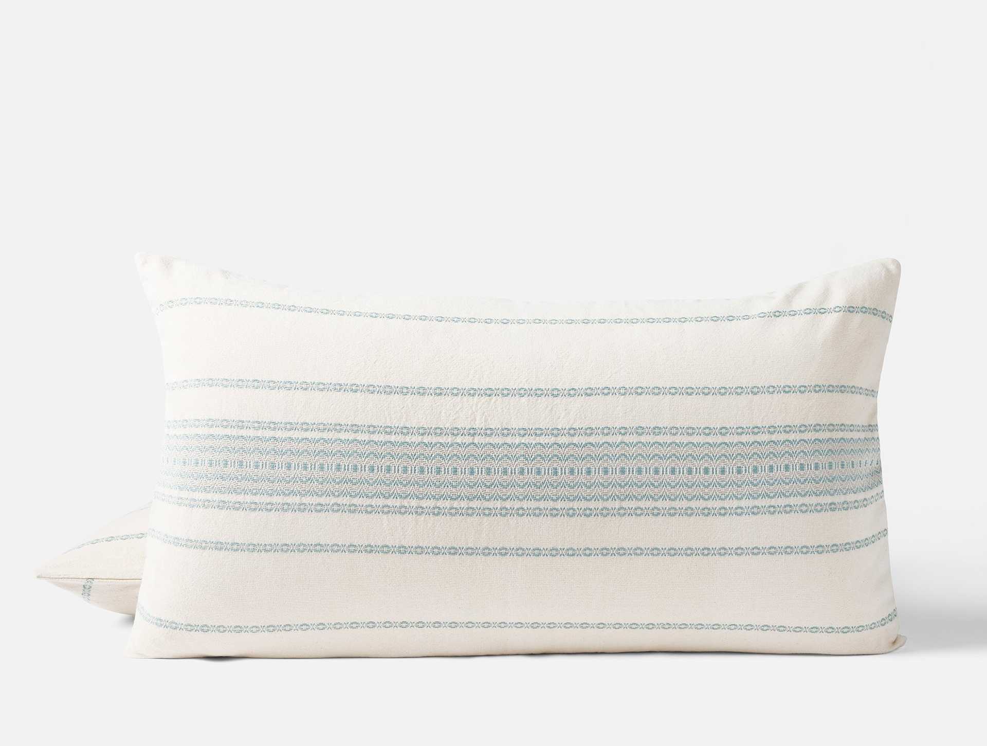 Rippled Stripe Organic Sham