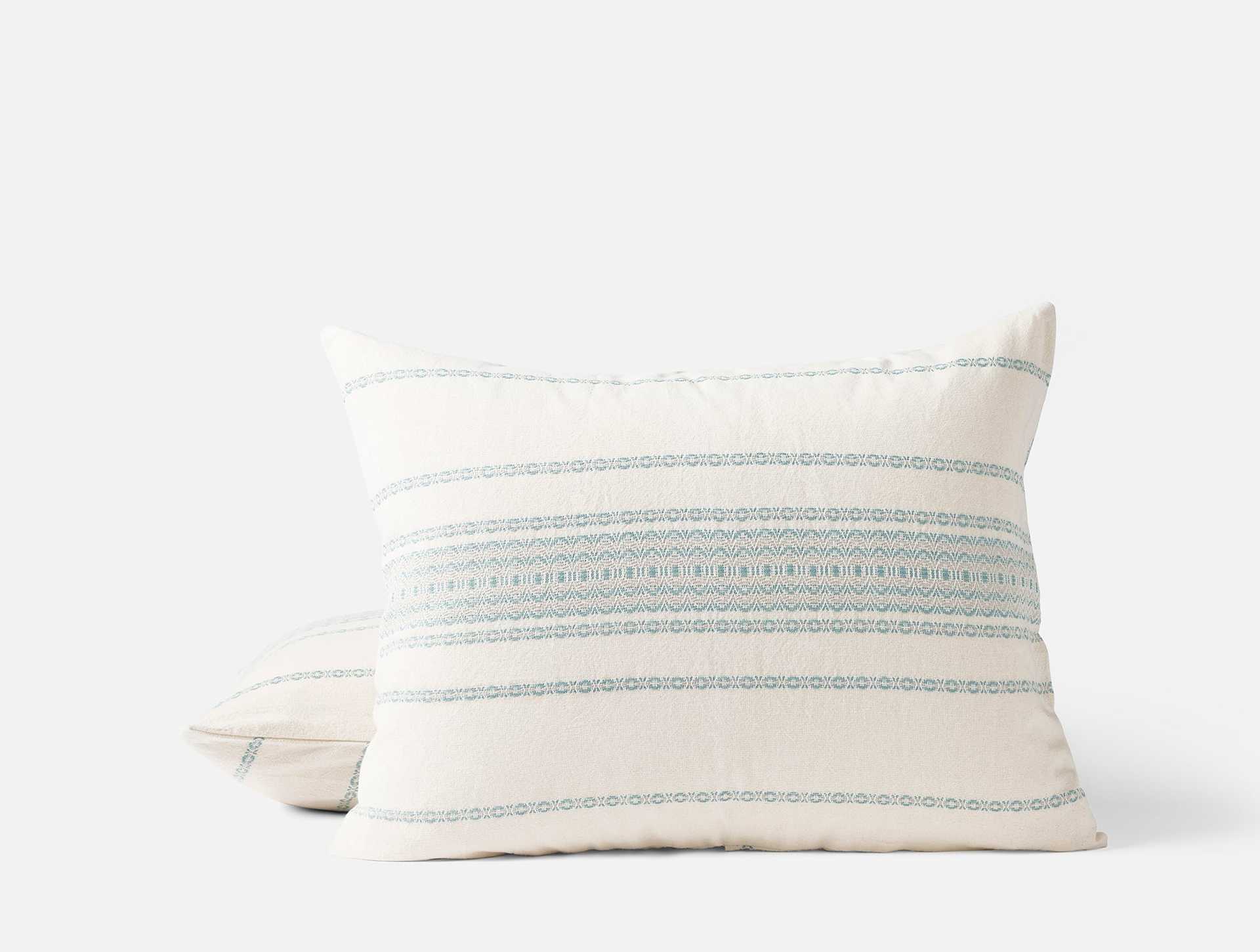 Rippled Stripe Organic Sham